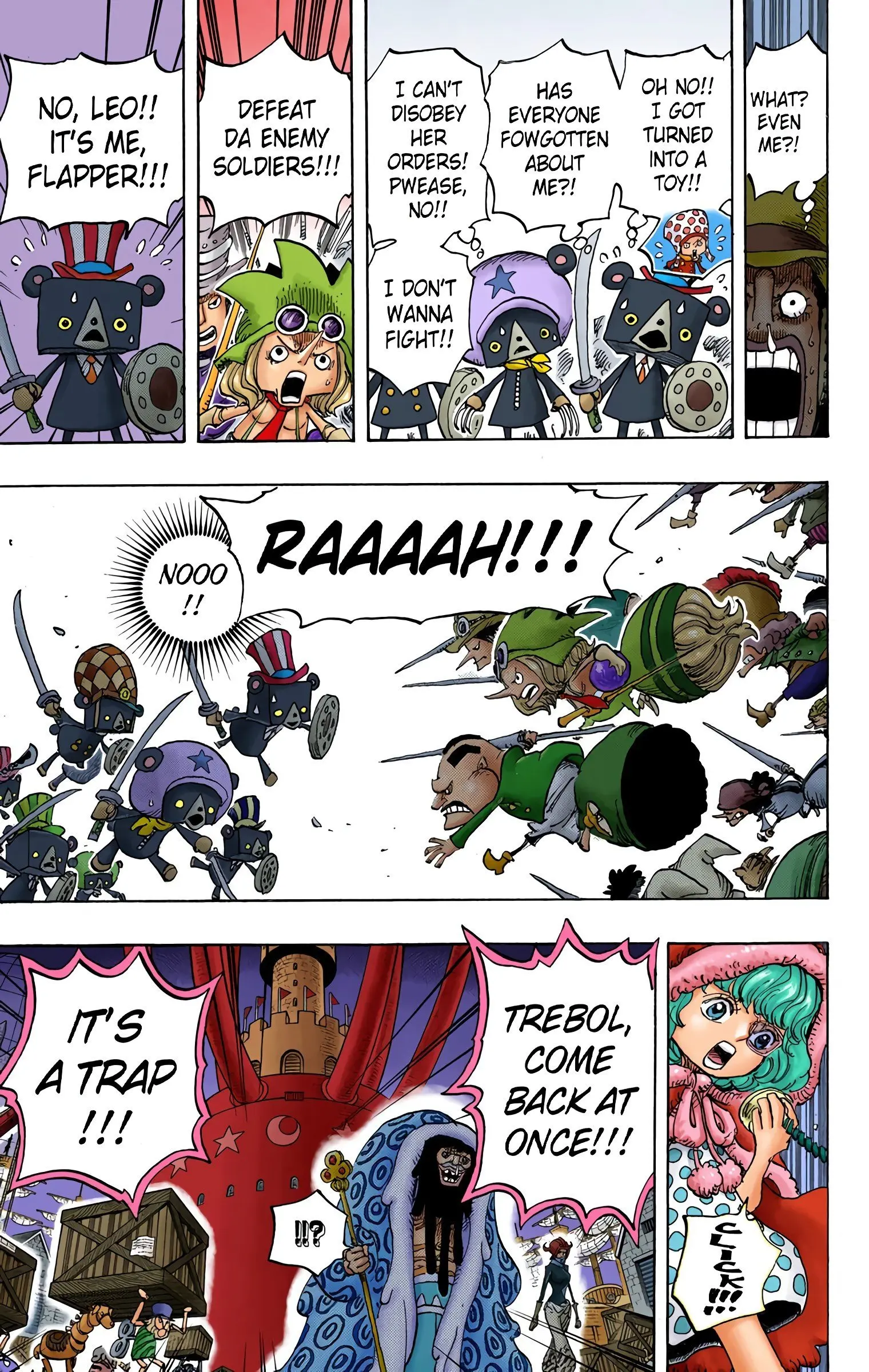 One Piece Colored, chapter 738, page 14