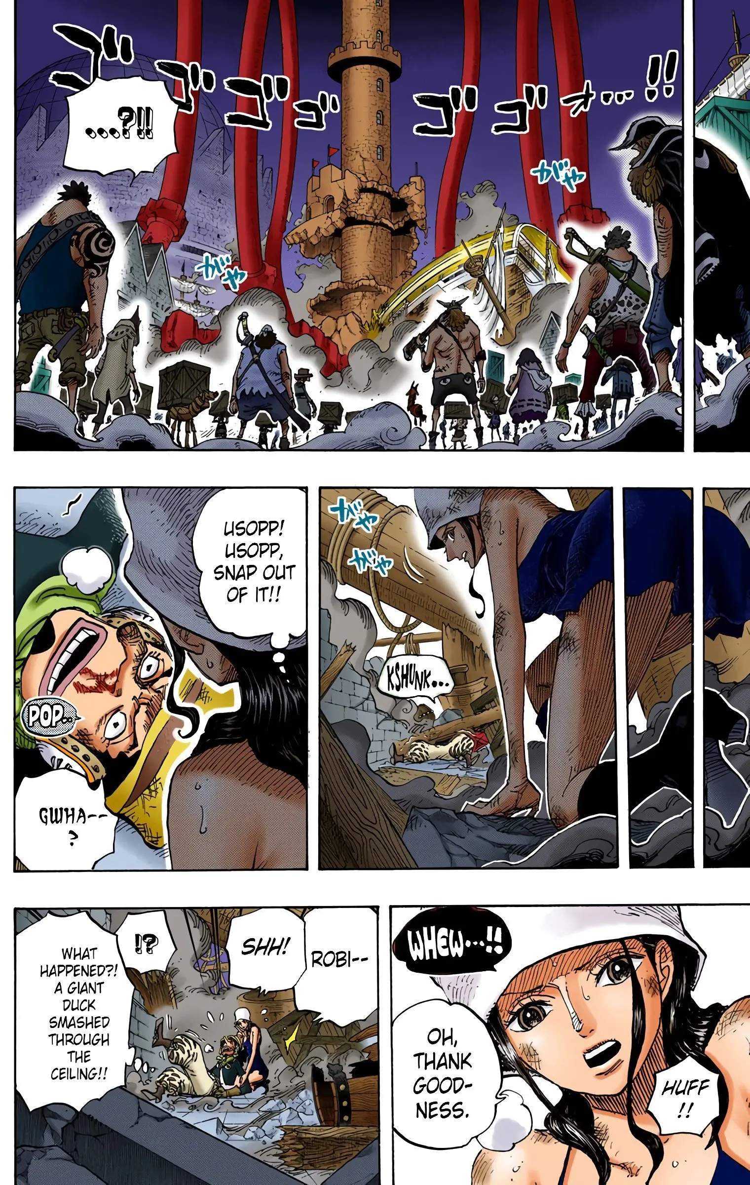 One Piece Colored, chapter 739, page 4