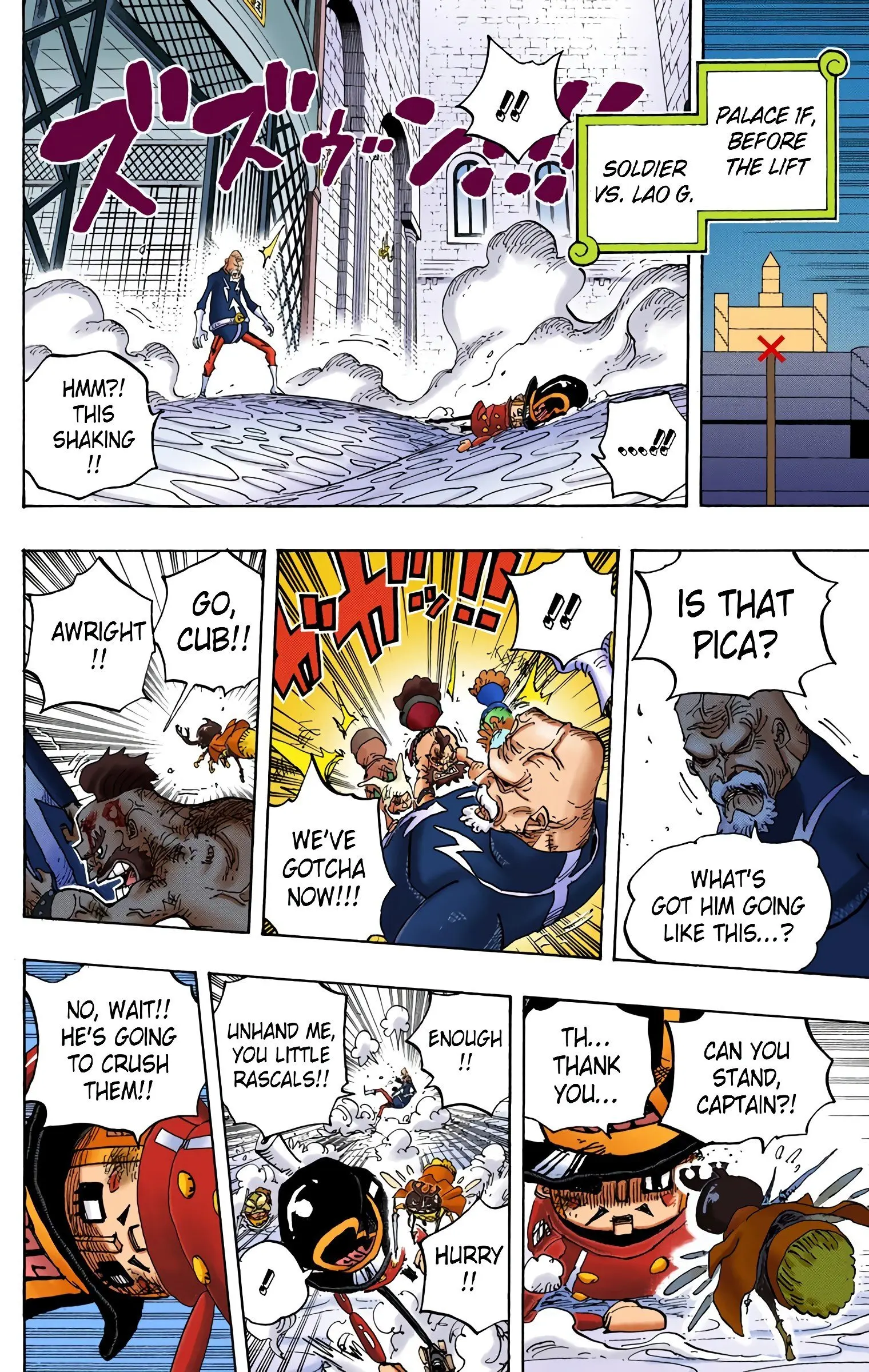One Piece Colored, chapter 739, page 16