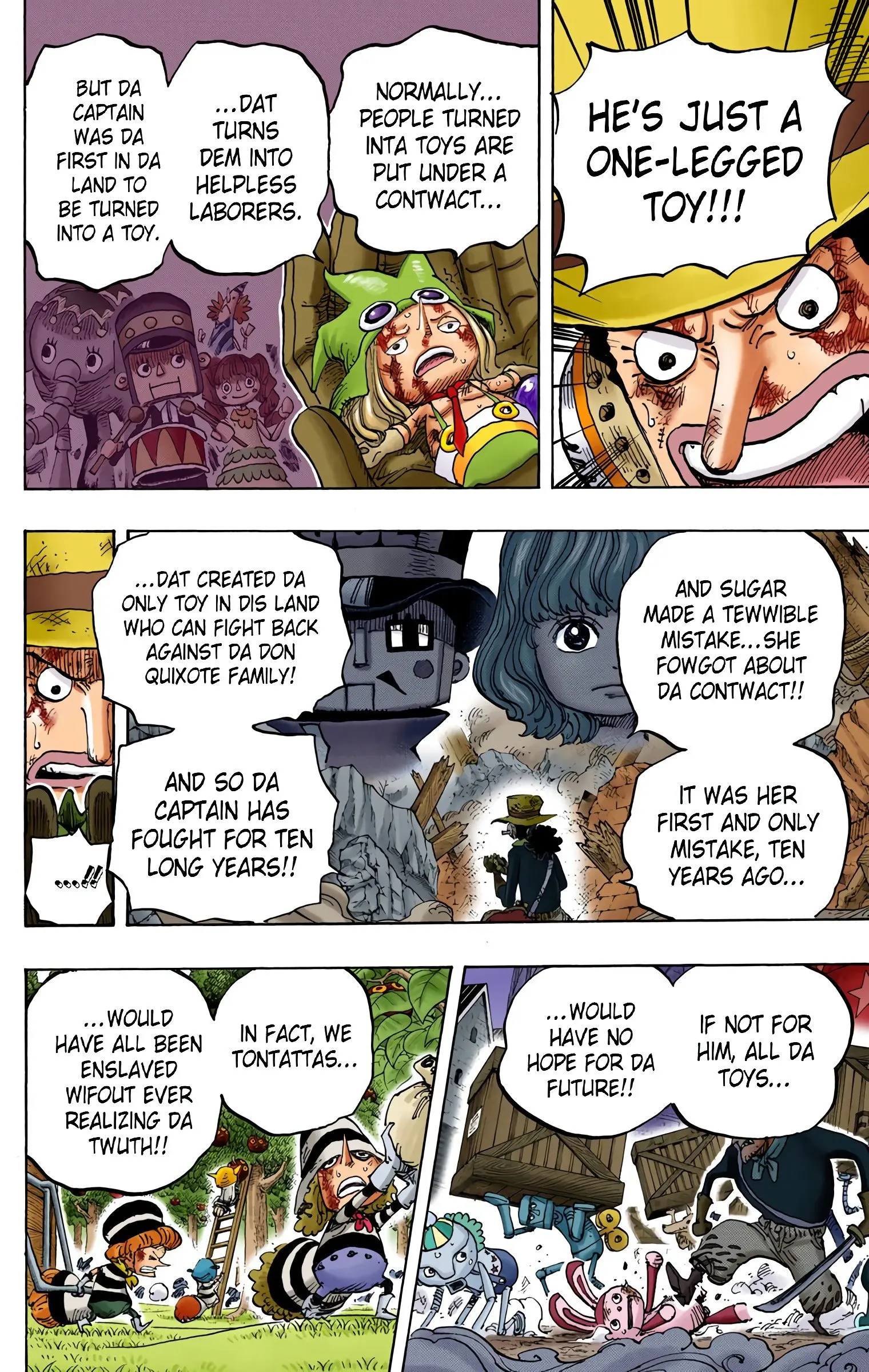 One Piece Colored, chapter 739, page 18
