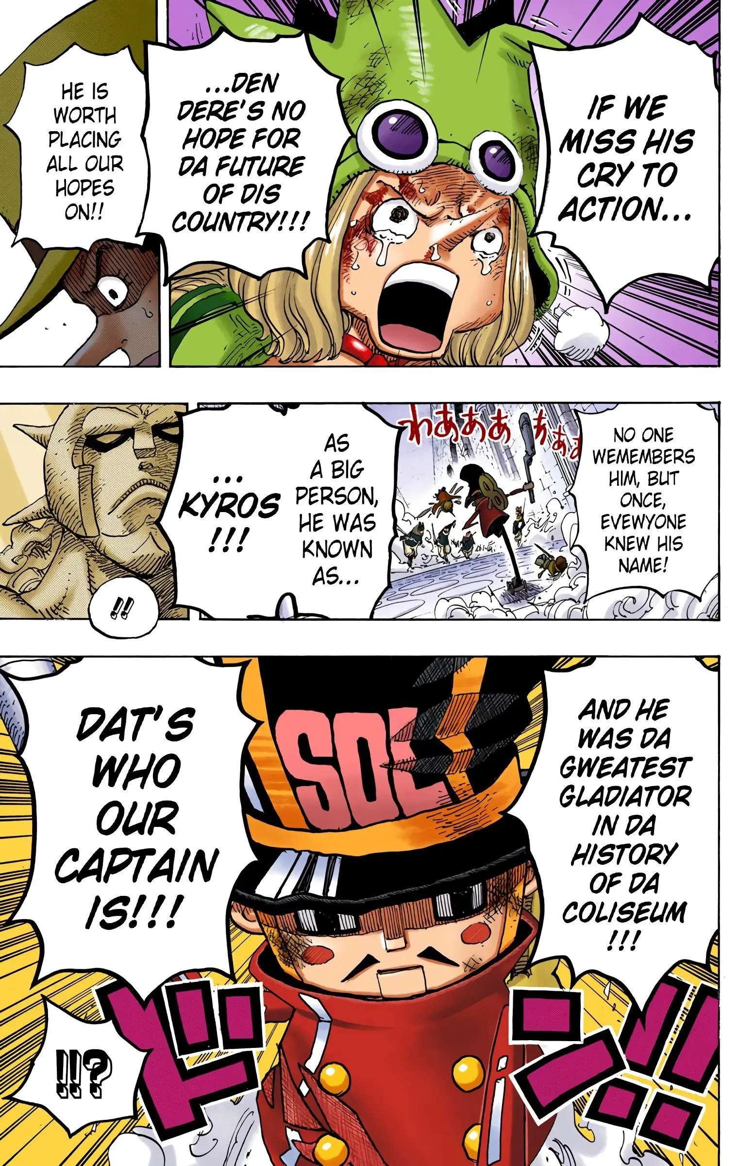 One Piece Colored, chapter 739, page 19