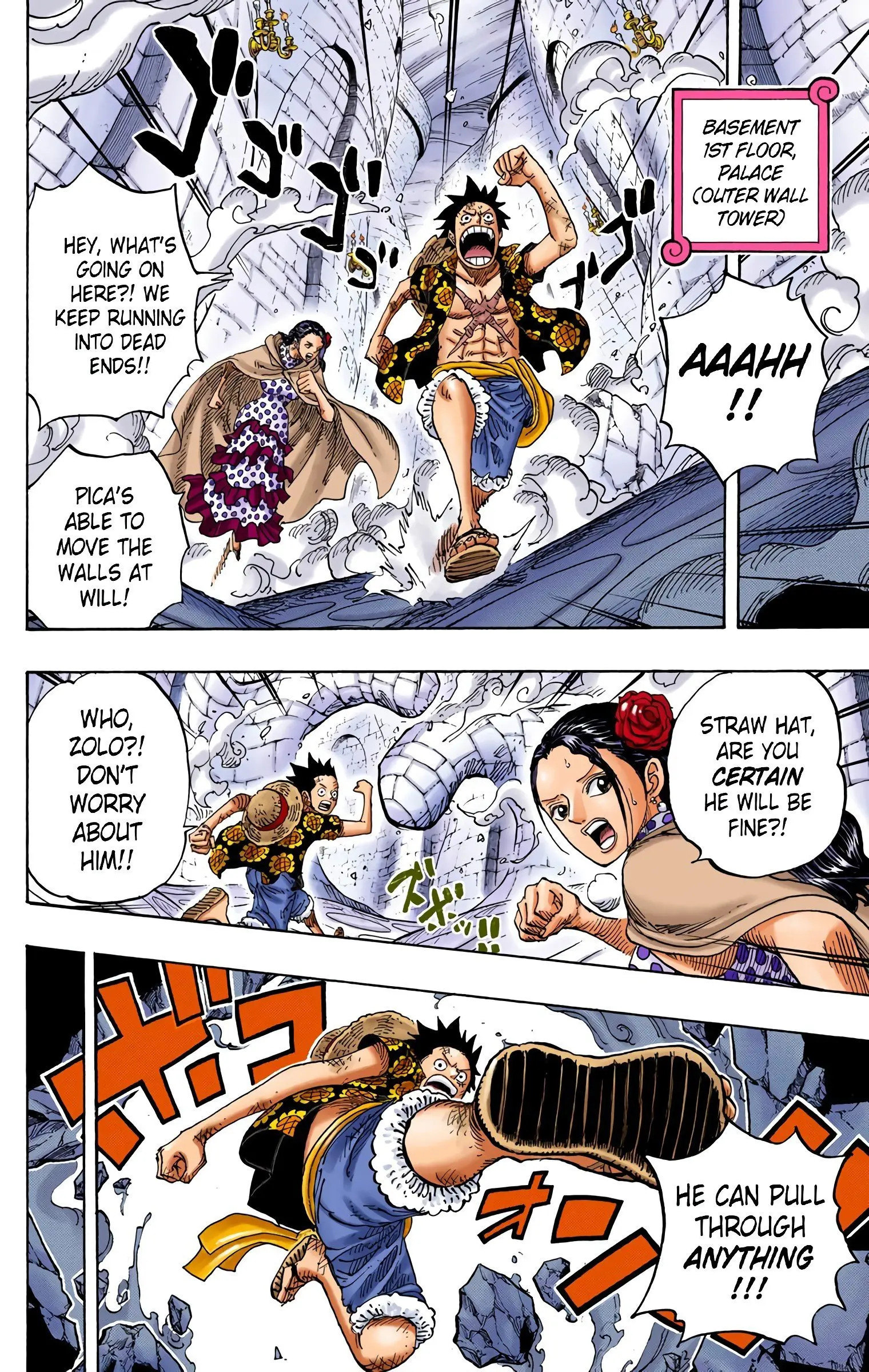 One Piece Colored, chapter 740, page 2