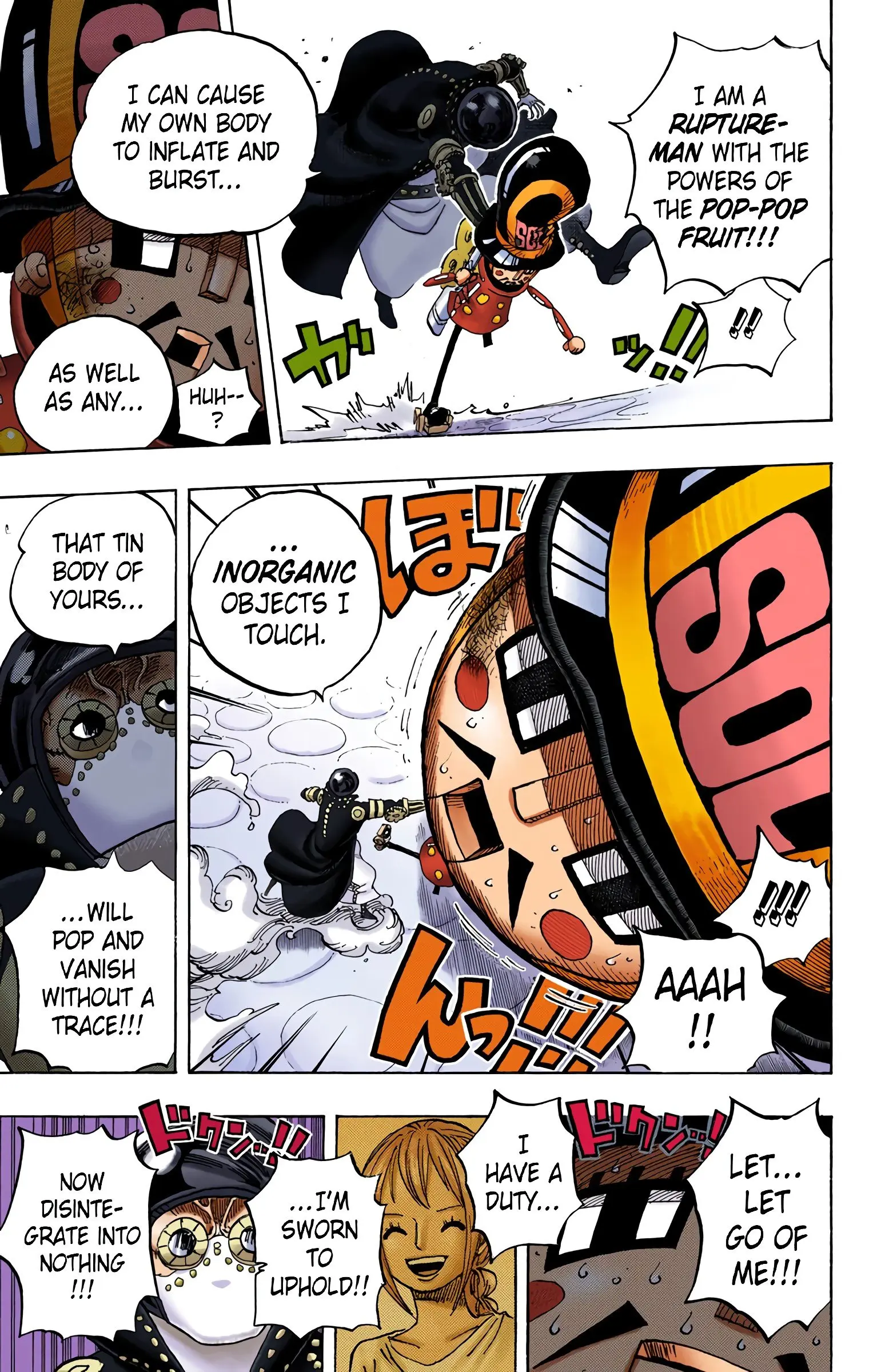 One Piece Colored, chapter 740, page 7