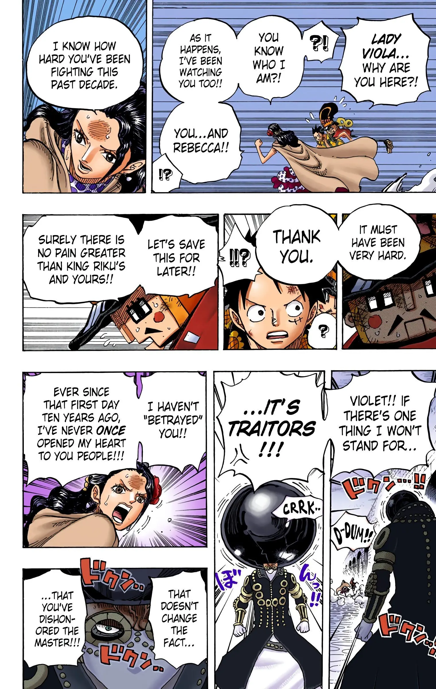 One Piece Colored, chapter 740, page 10