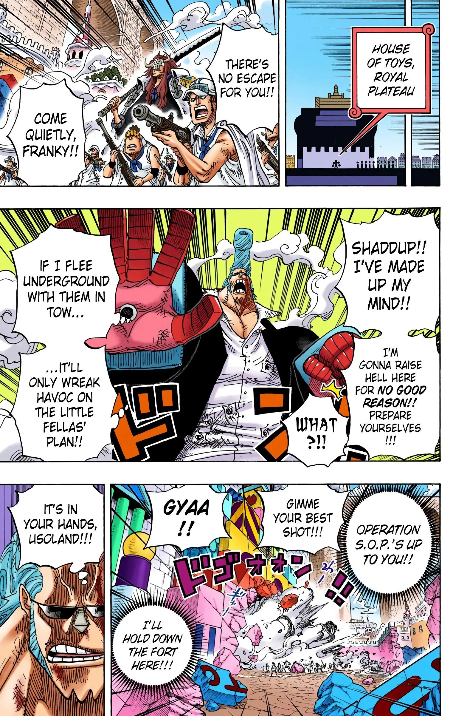 One Piece Colored, chapter 740, page 17