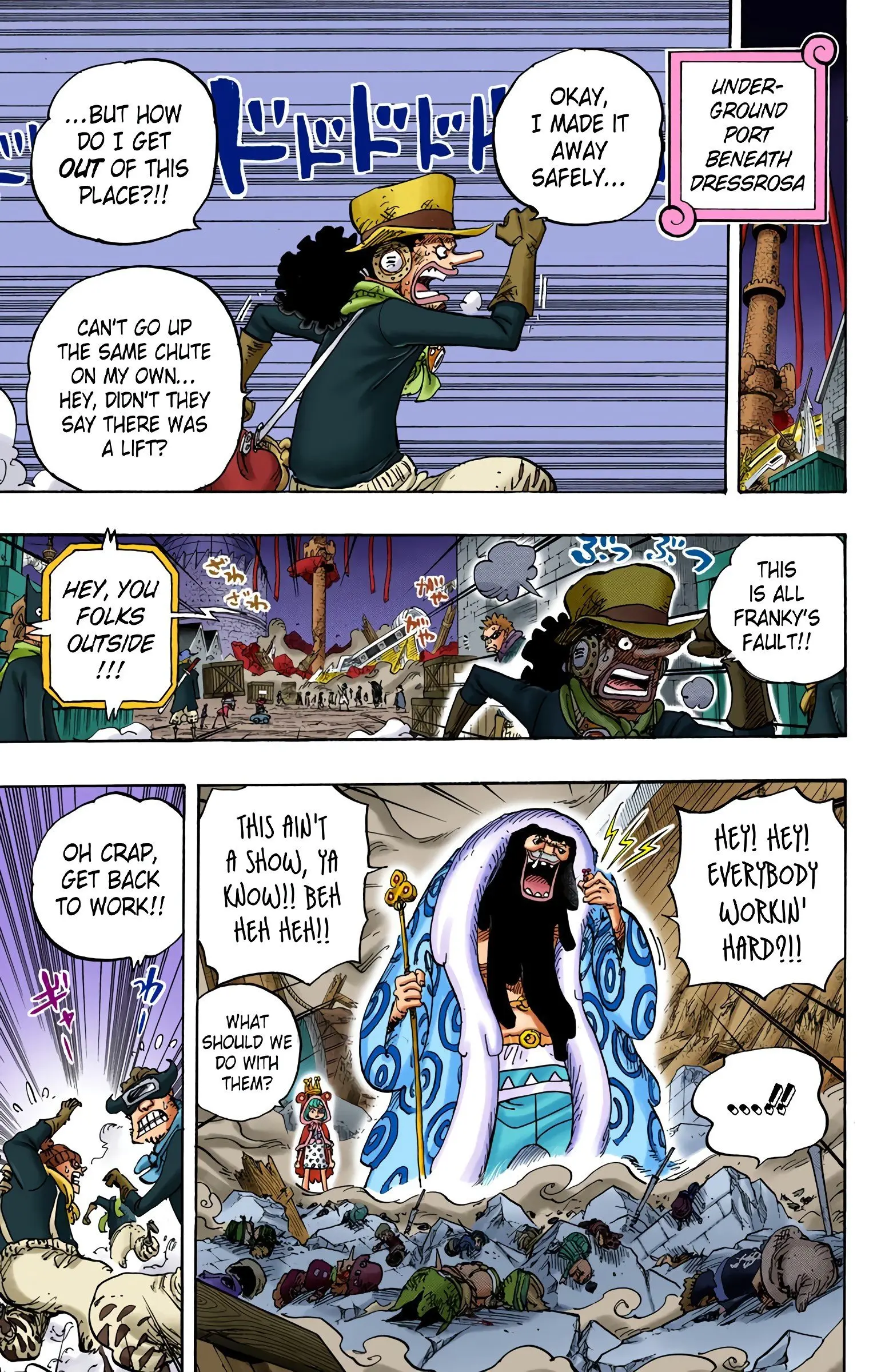 One Piece Colored, chapter 741, page 3