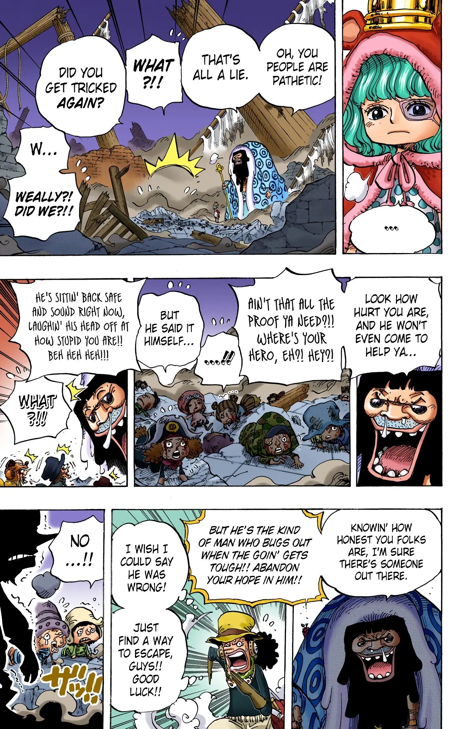 One Piece Colored, chapter 741, page 7
