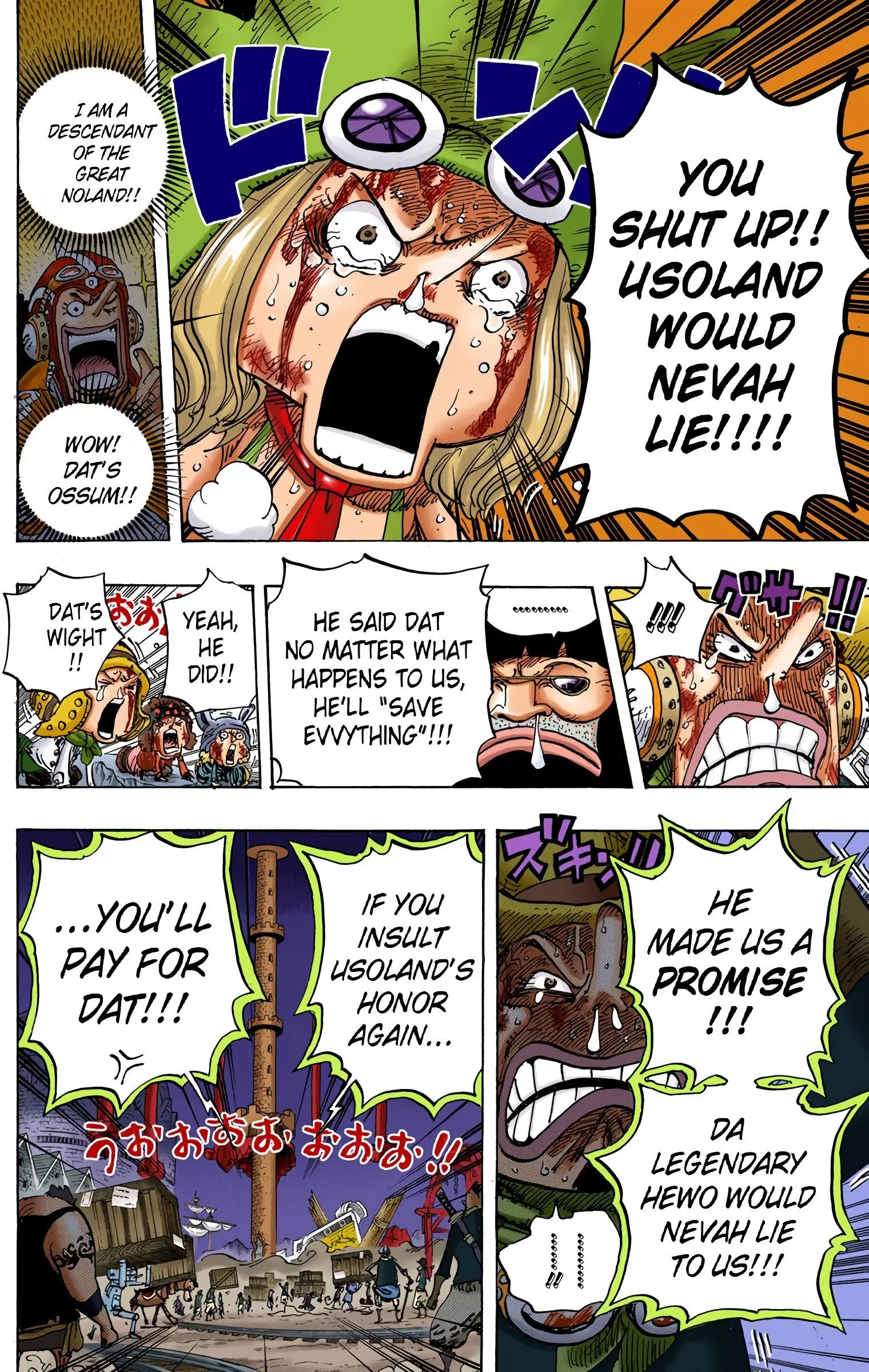 One Piece Colored, chapter 741, page 8