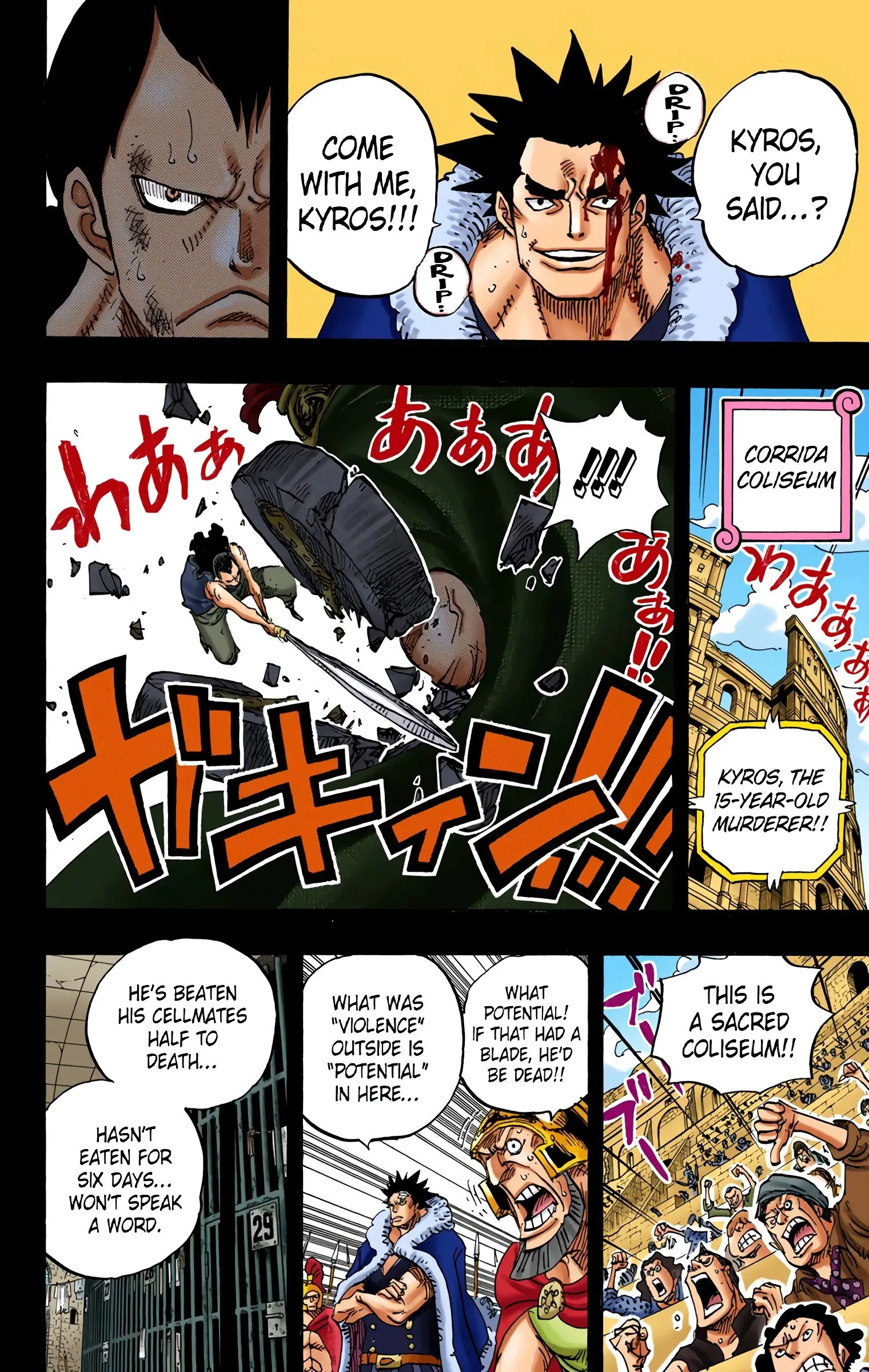 One Piece Colored, chapter 741, page 16