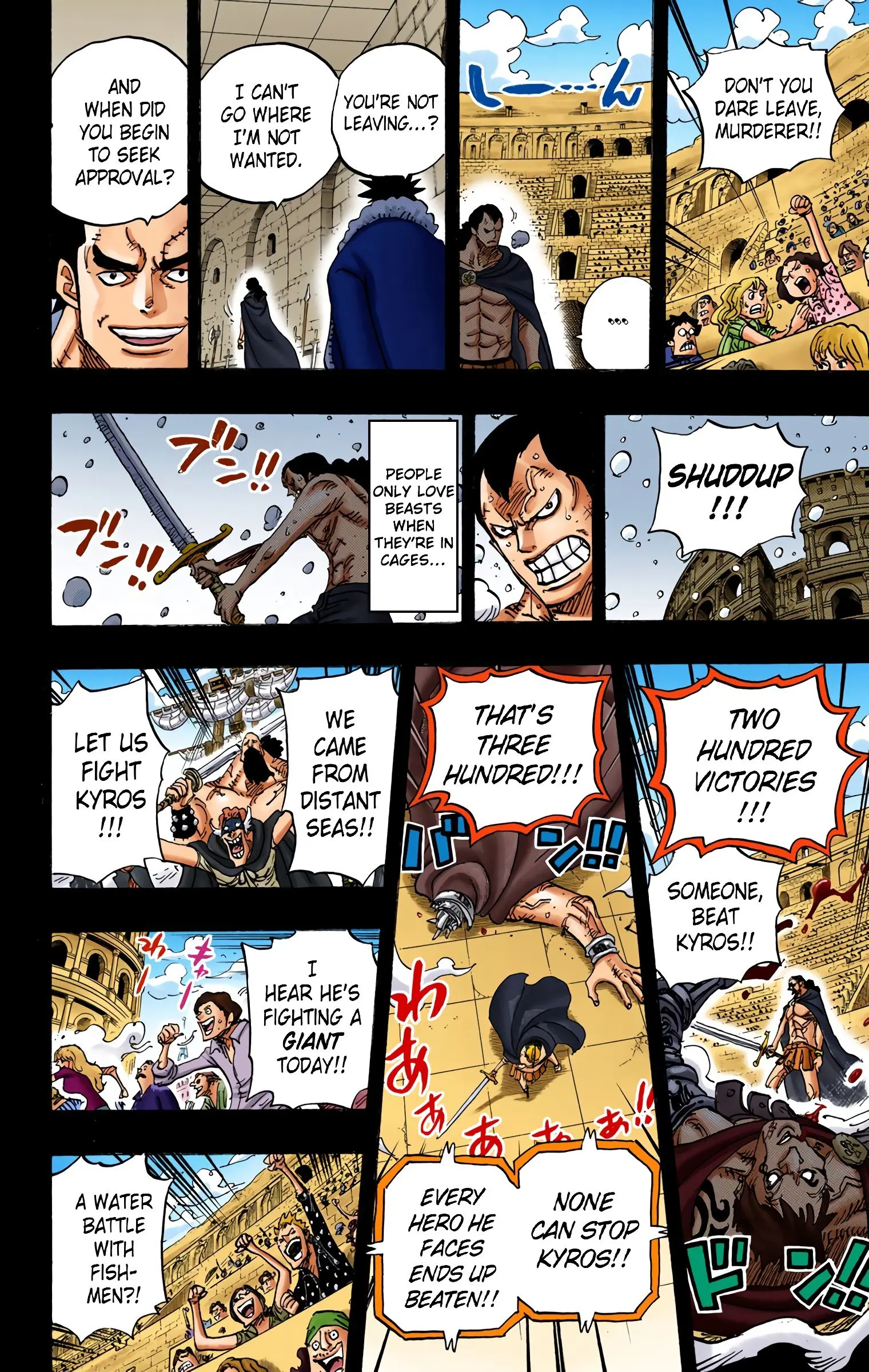 One Piece Colored, chapter 741, page 18