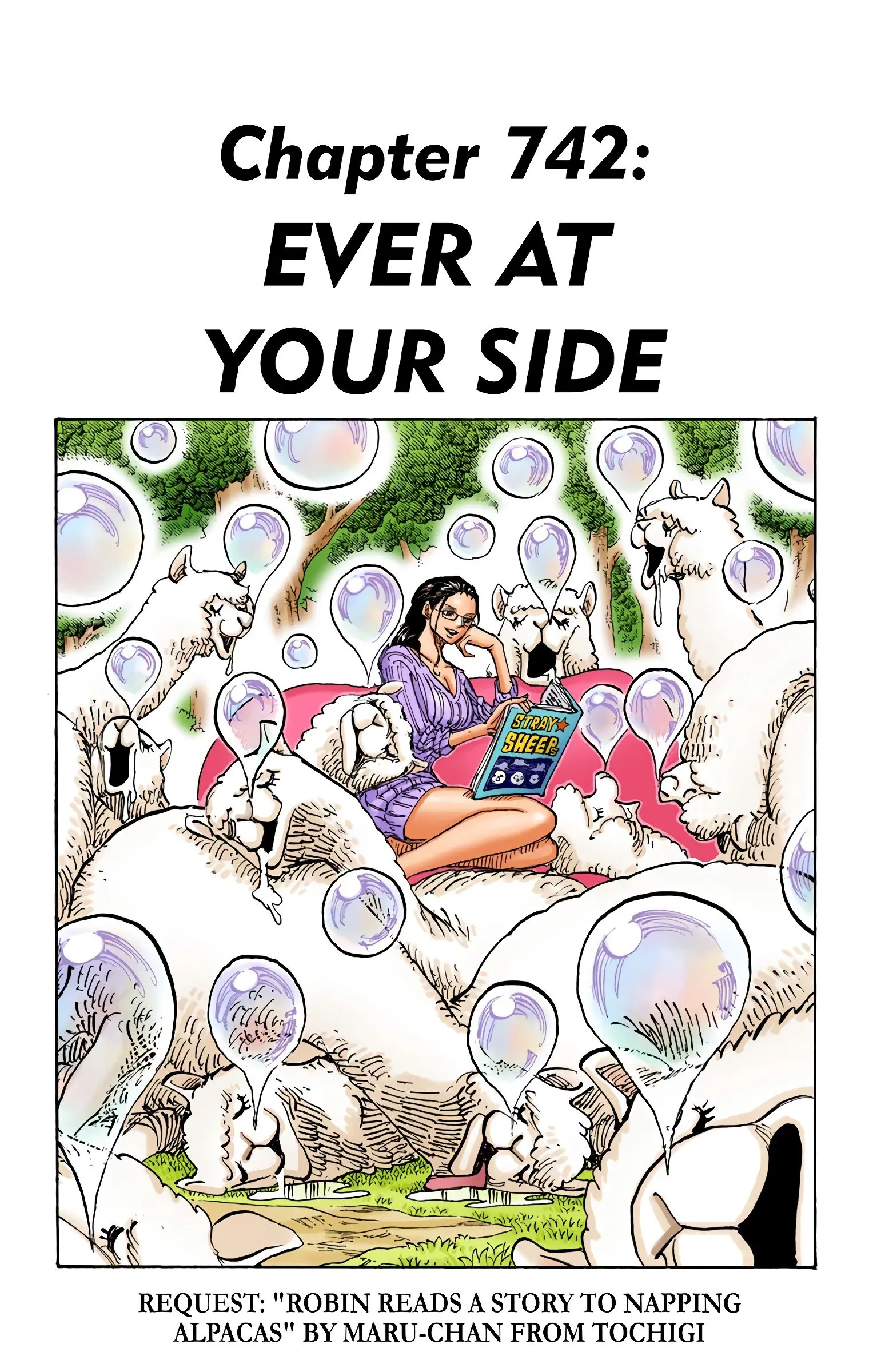 One Piece Colored, chapter 742, page 1
