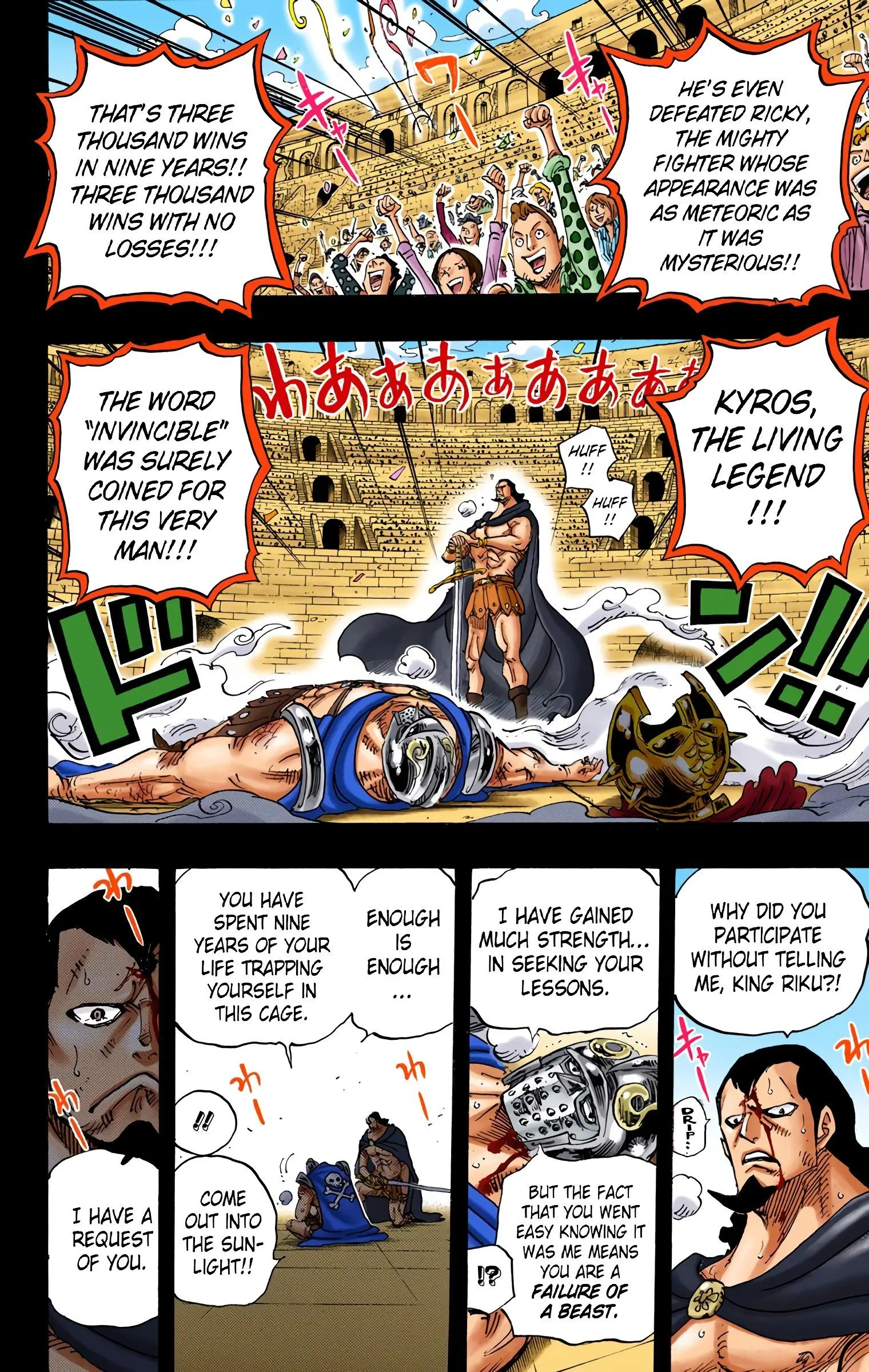 One Piece Colored, chapter 742, page 2