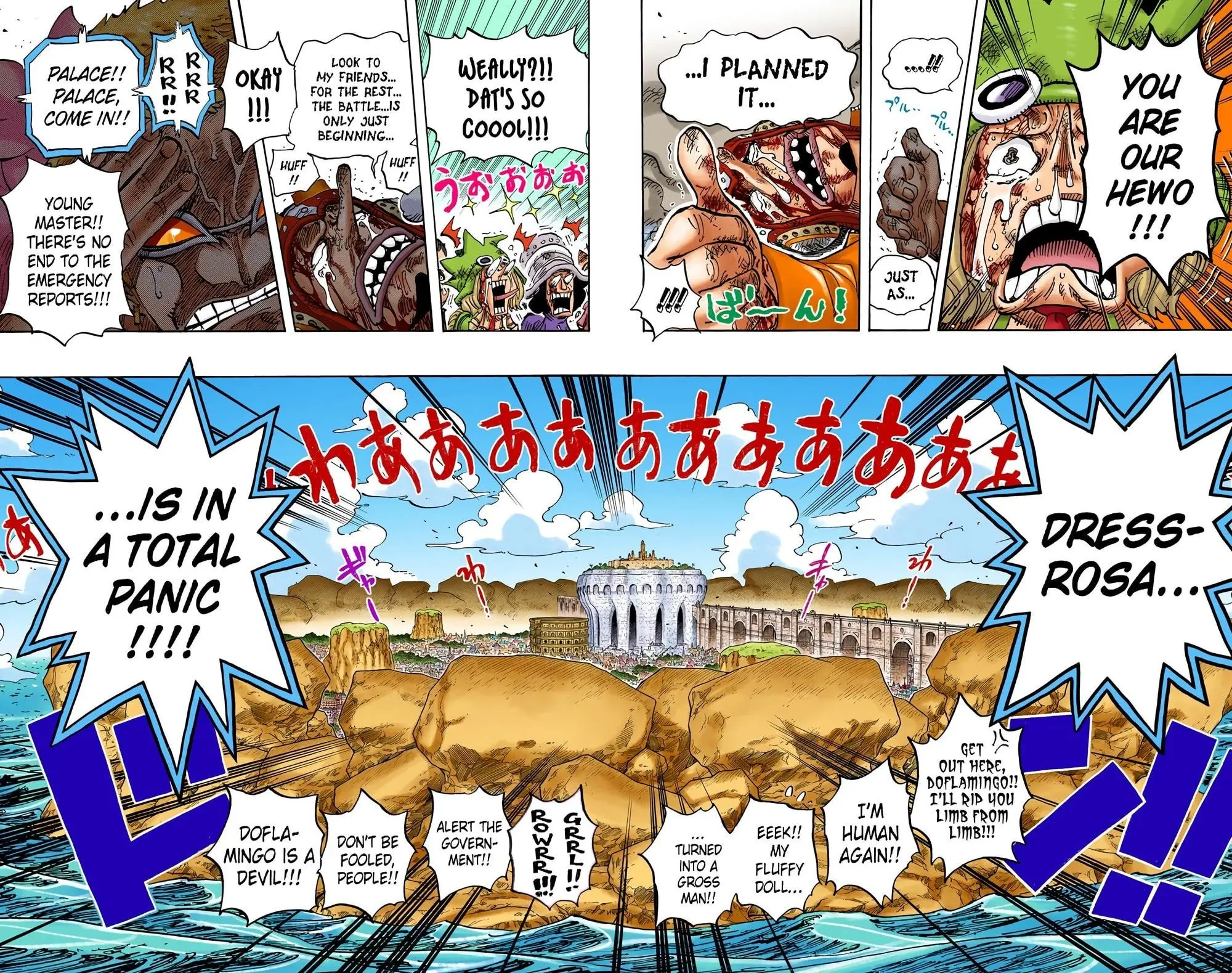 One Piece Colored, chapter 743, page 15
