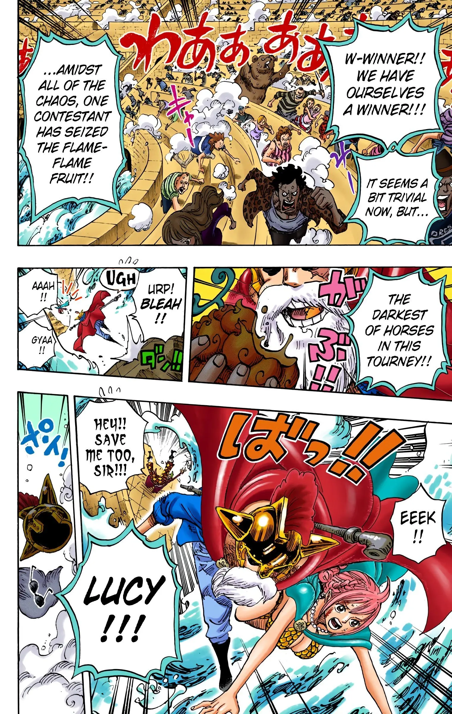One Piece Colored, chapter 744, page 4