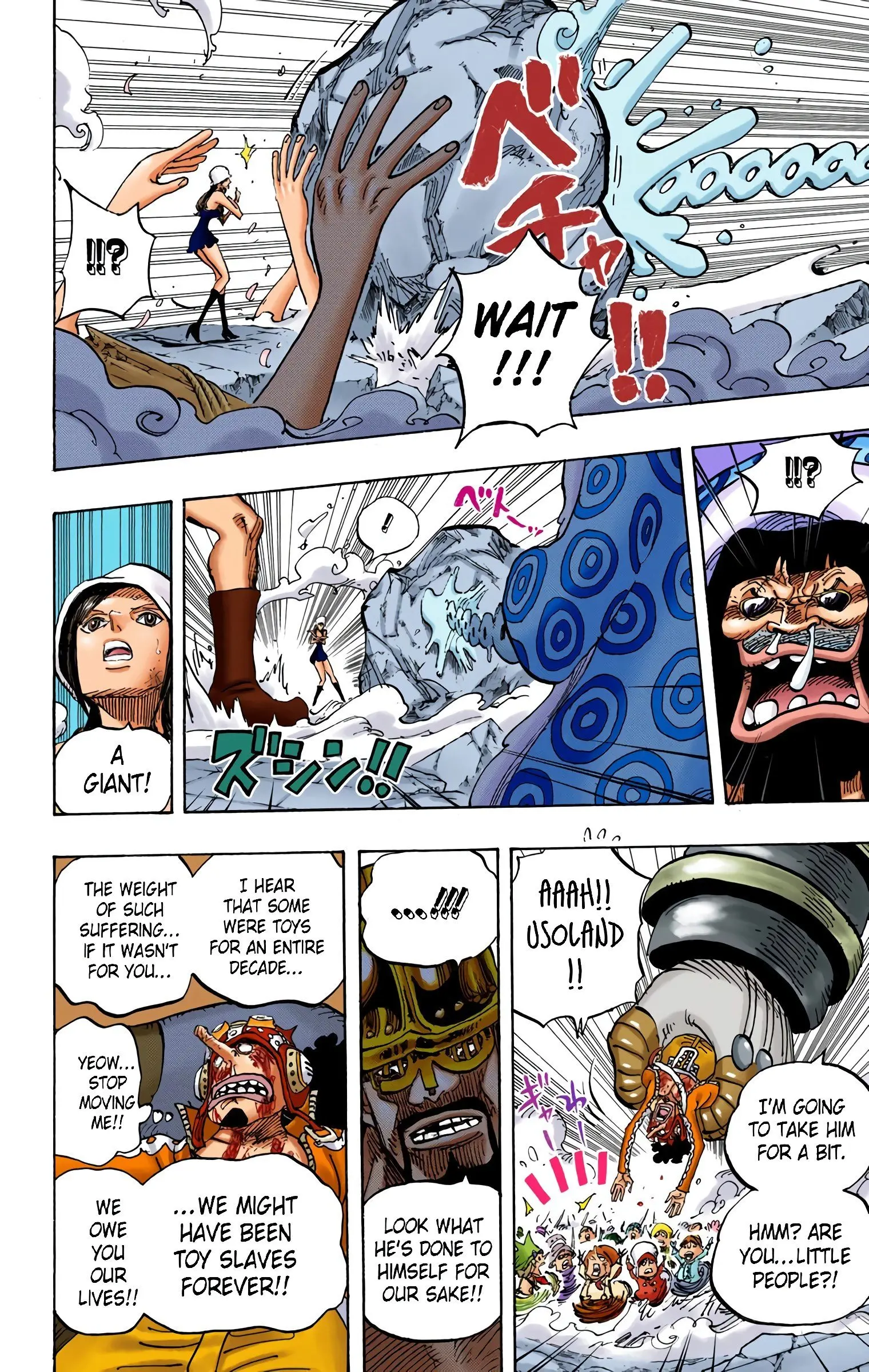 One Piece Colored, chapter 744, page 7