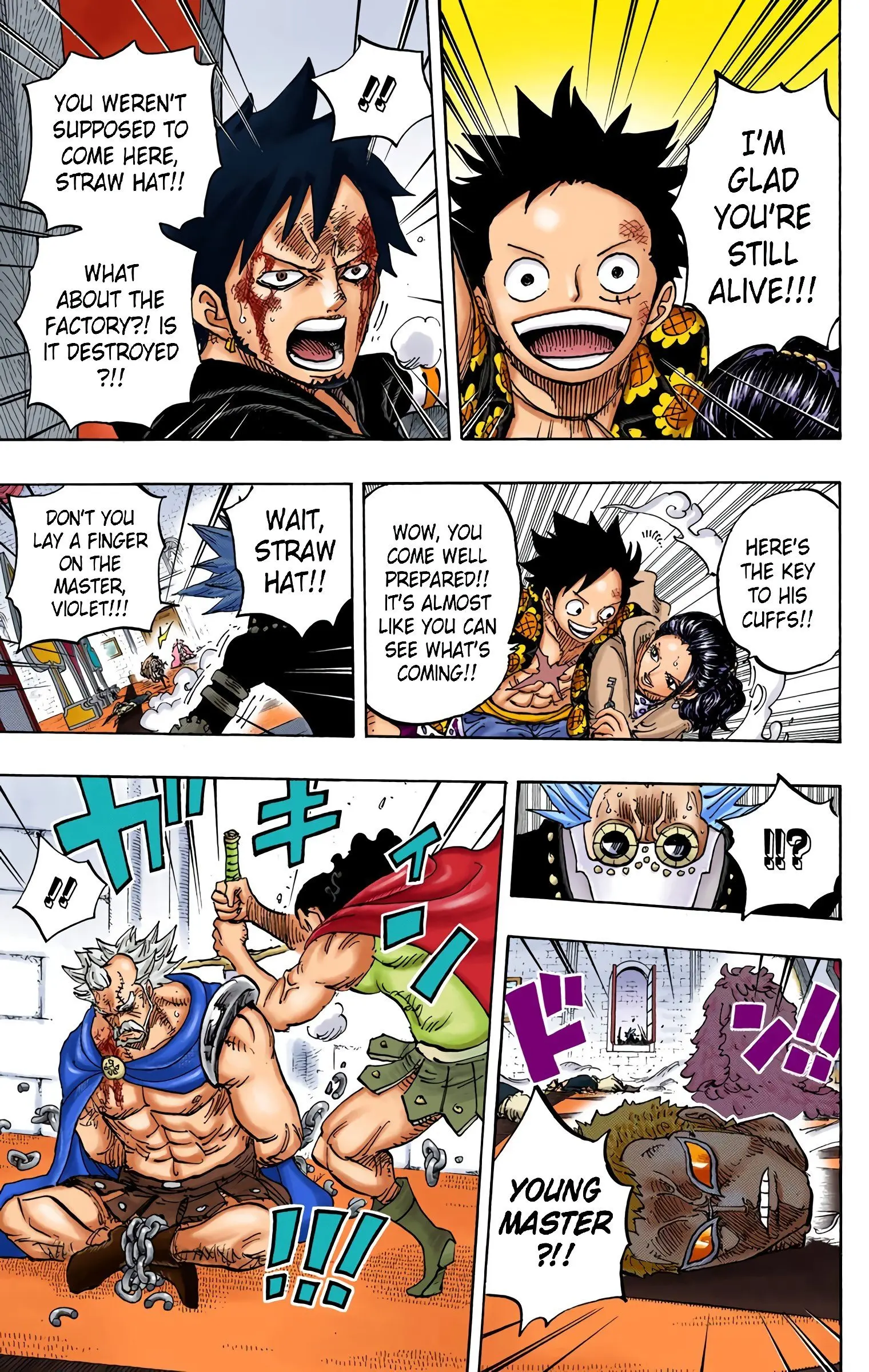 One Piece Colored, chapter 744, page 16