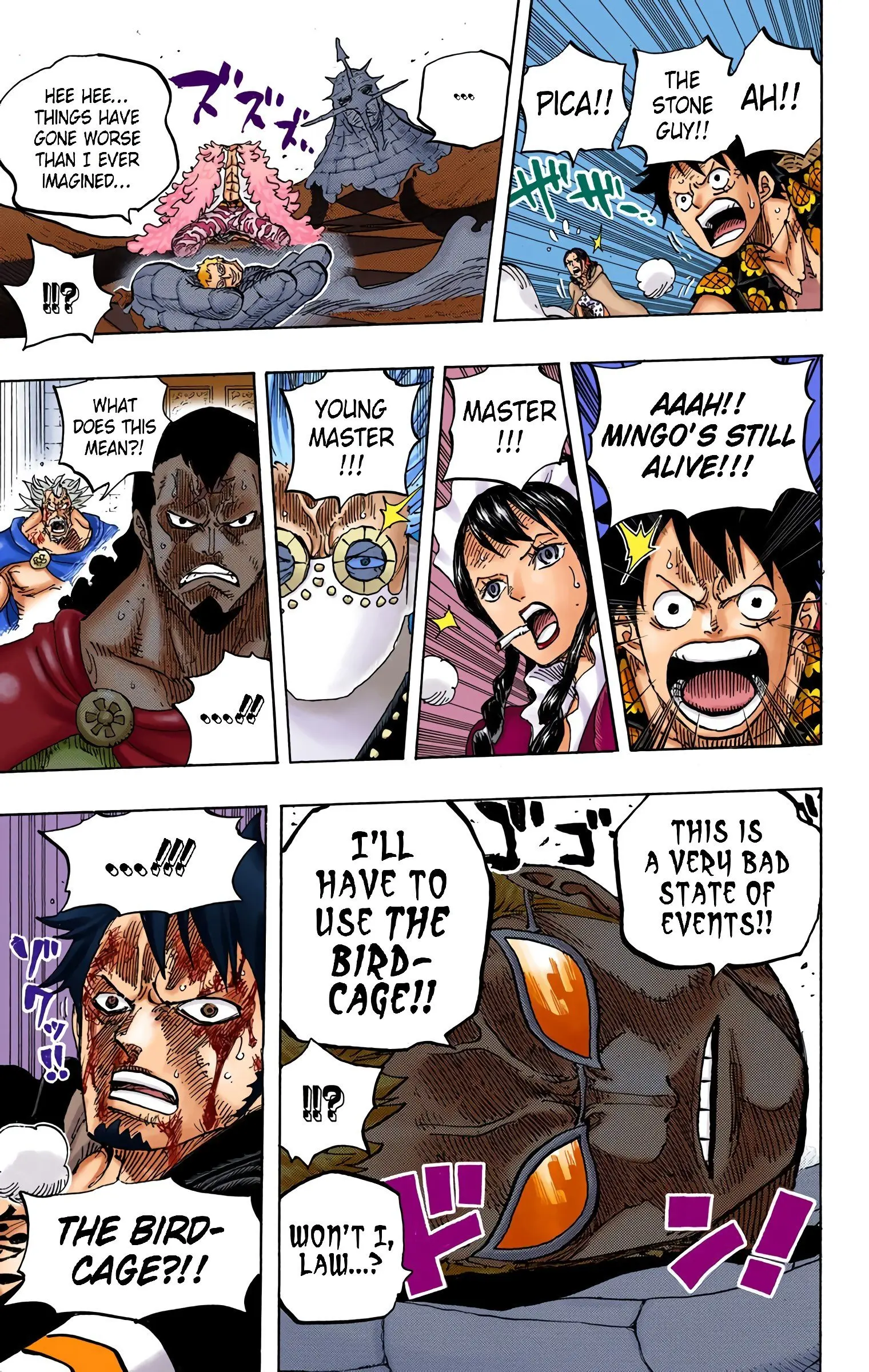 One Piece Colored, chapter 744, page 18
