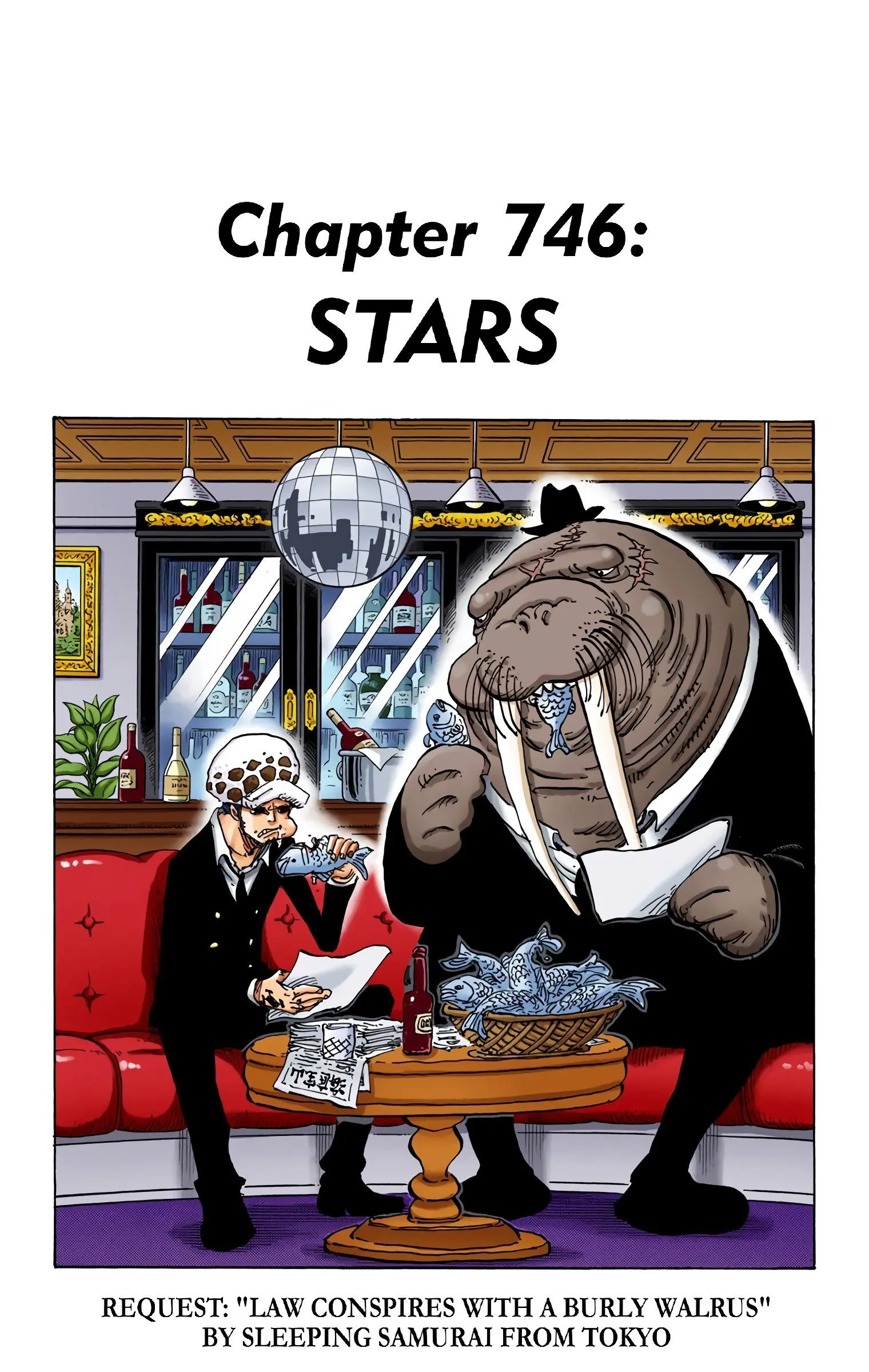 One Piece Colored, chapter 746, page 1