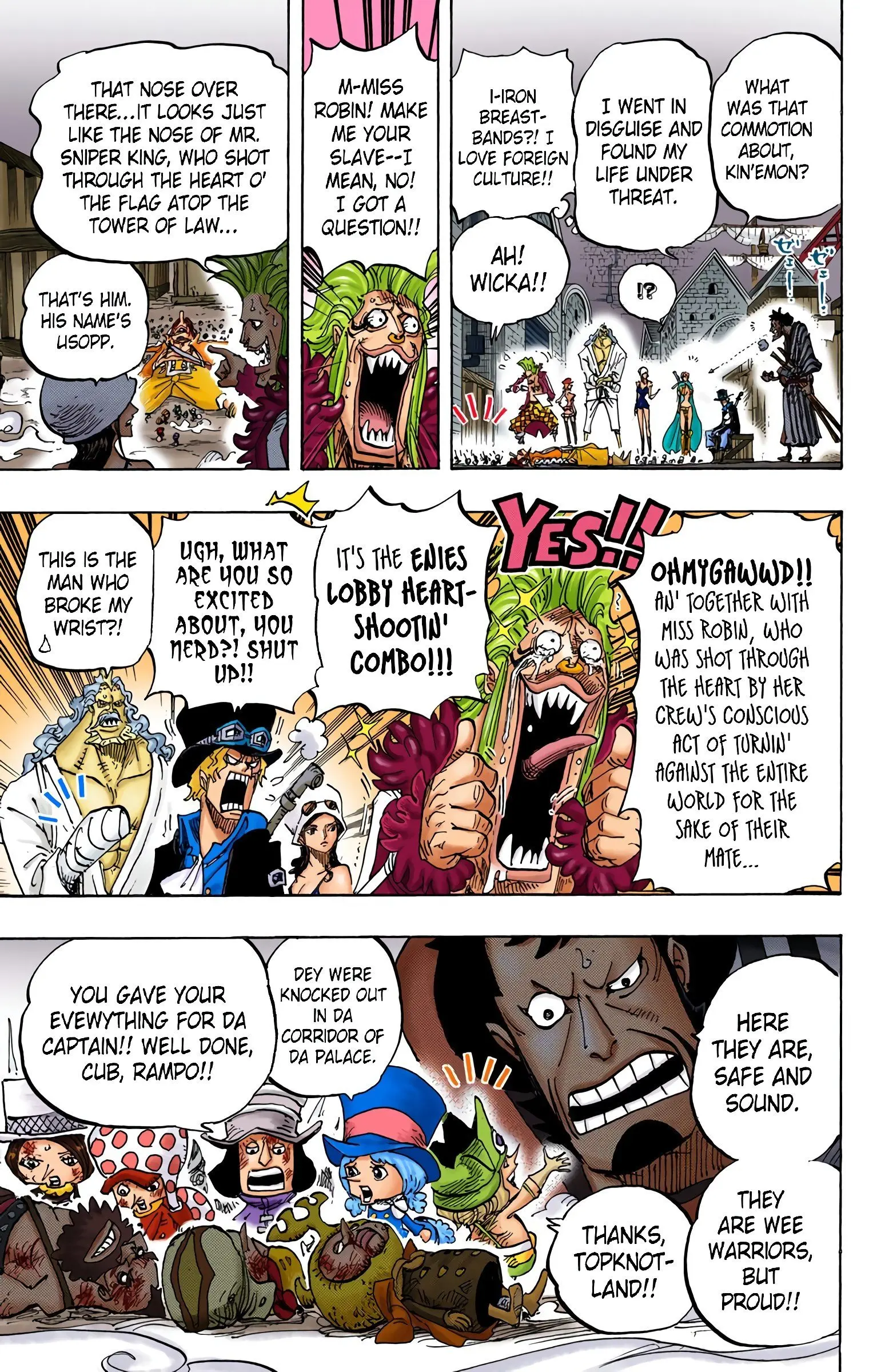 One Piece Colored, chapter 746, page 5