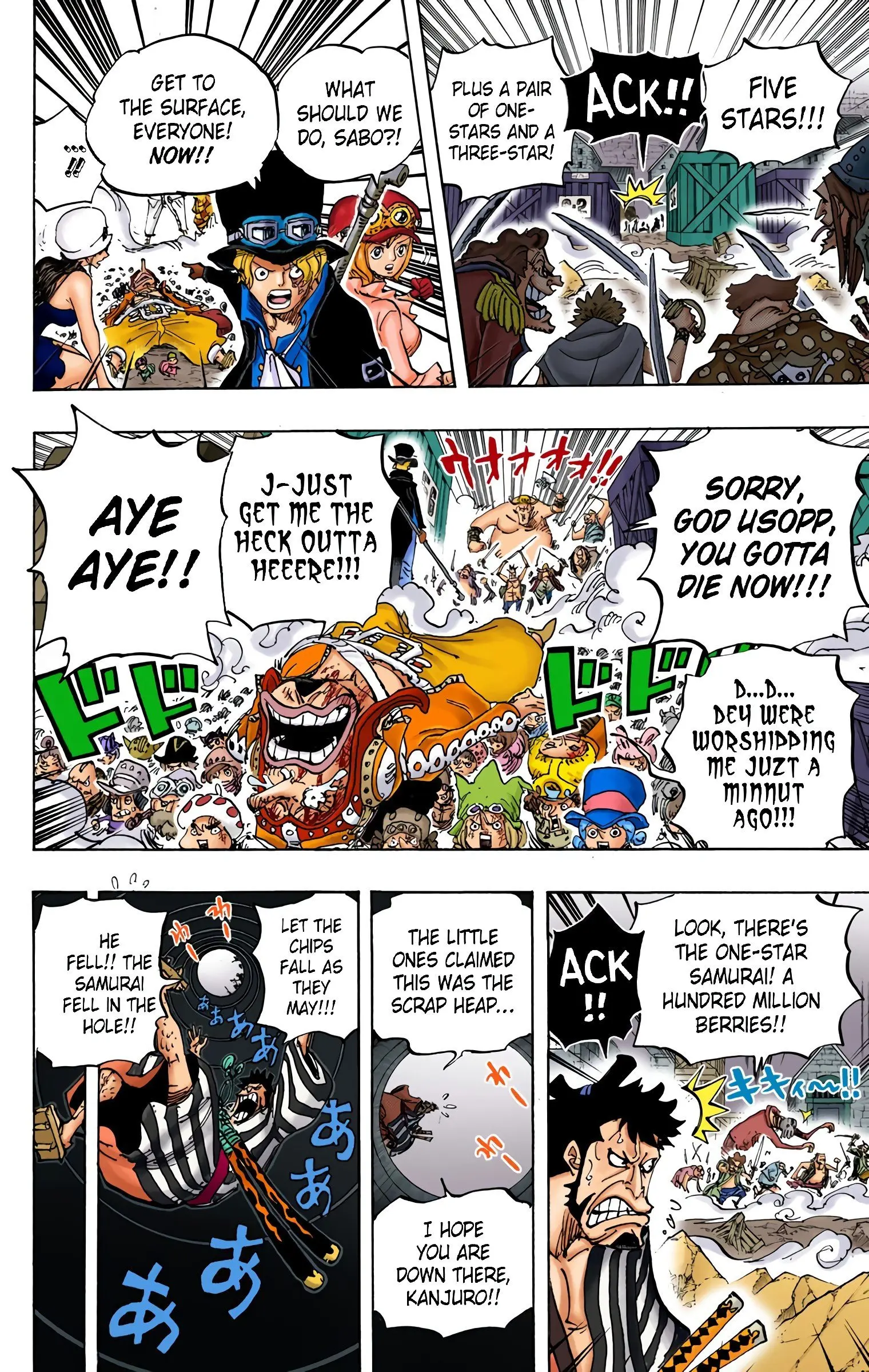 One Piece Colored, chapter 746, page 11