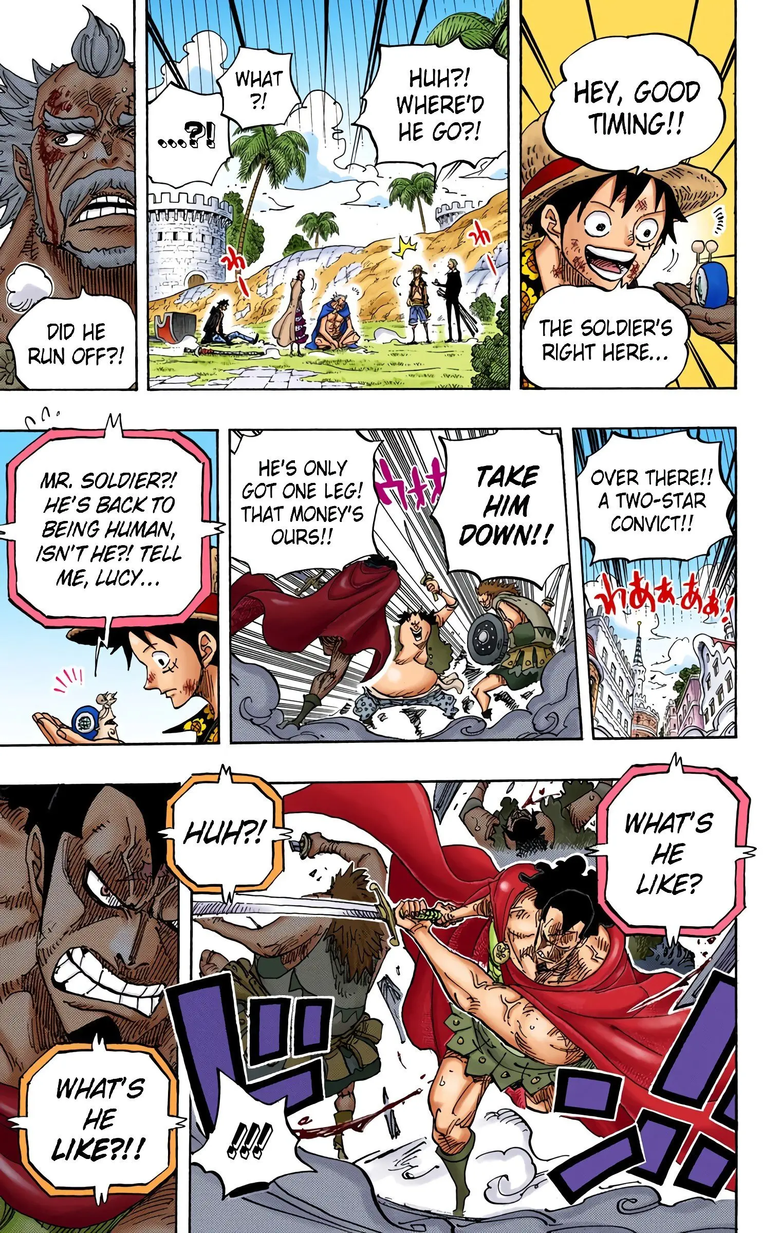 One Piece Colored, chapter 746, page 14