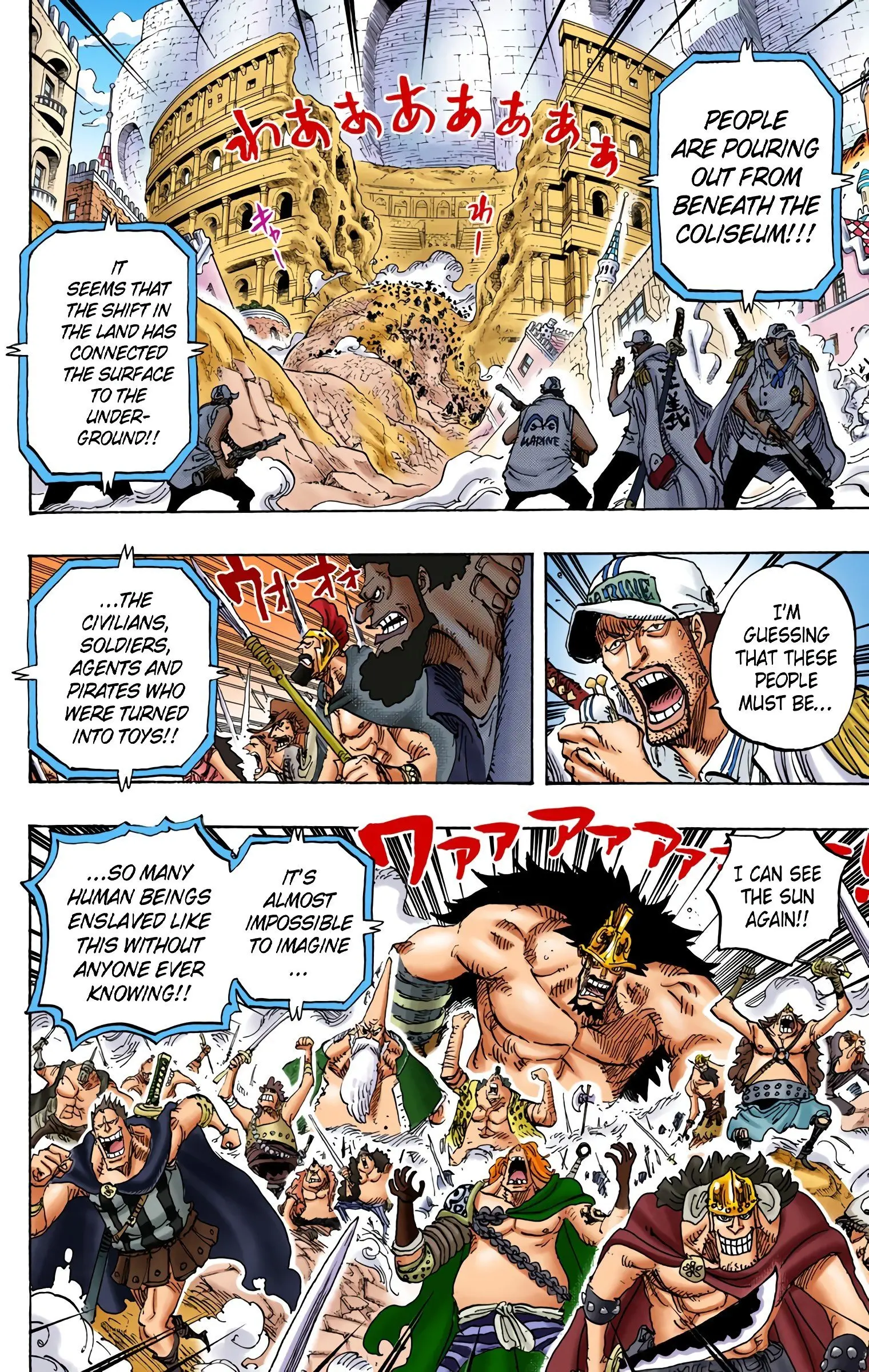 One Piece Colored, chapter 747, page 2