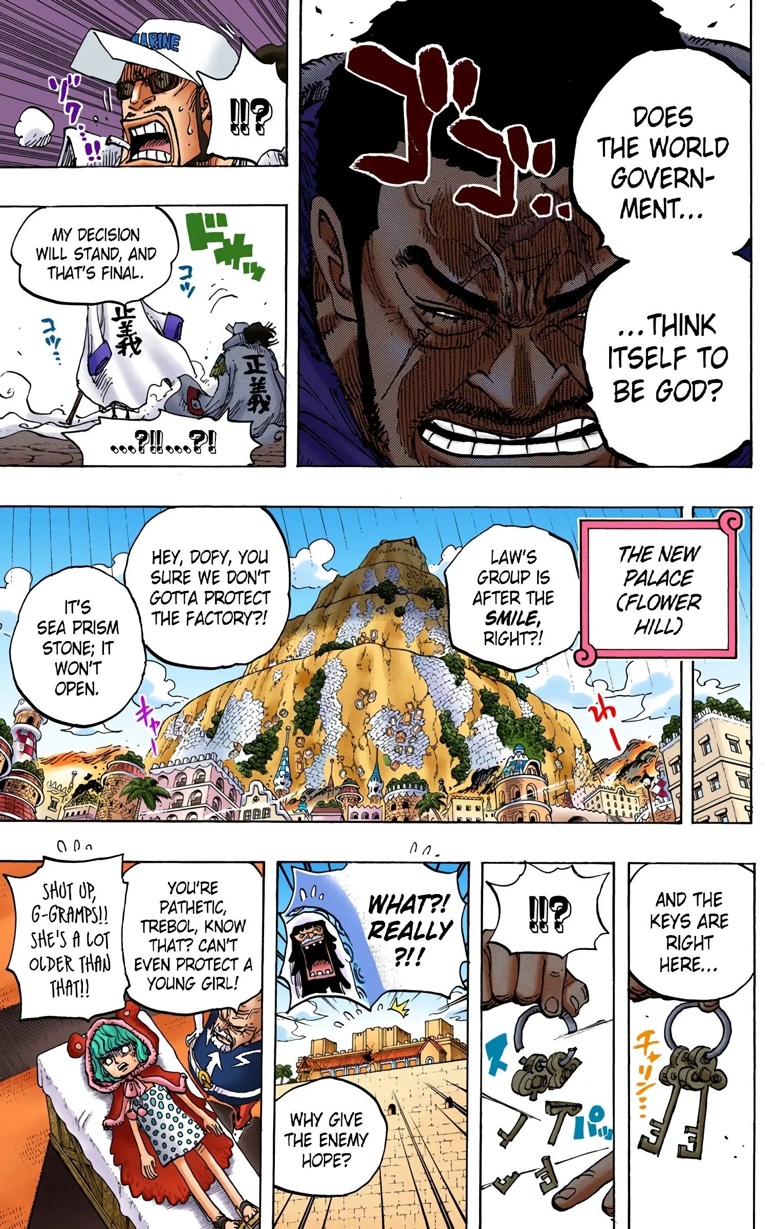 One Piece Colored, chapter 747, page 5