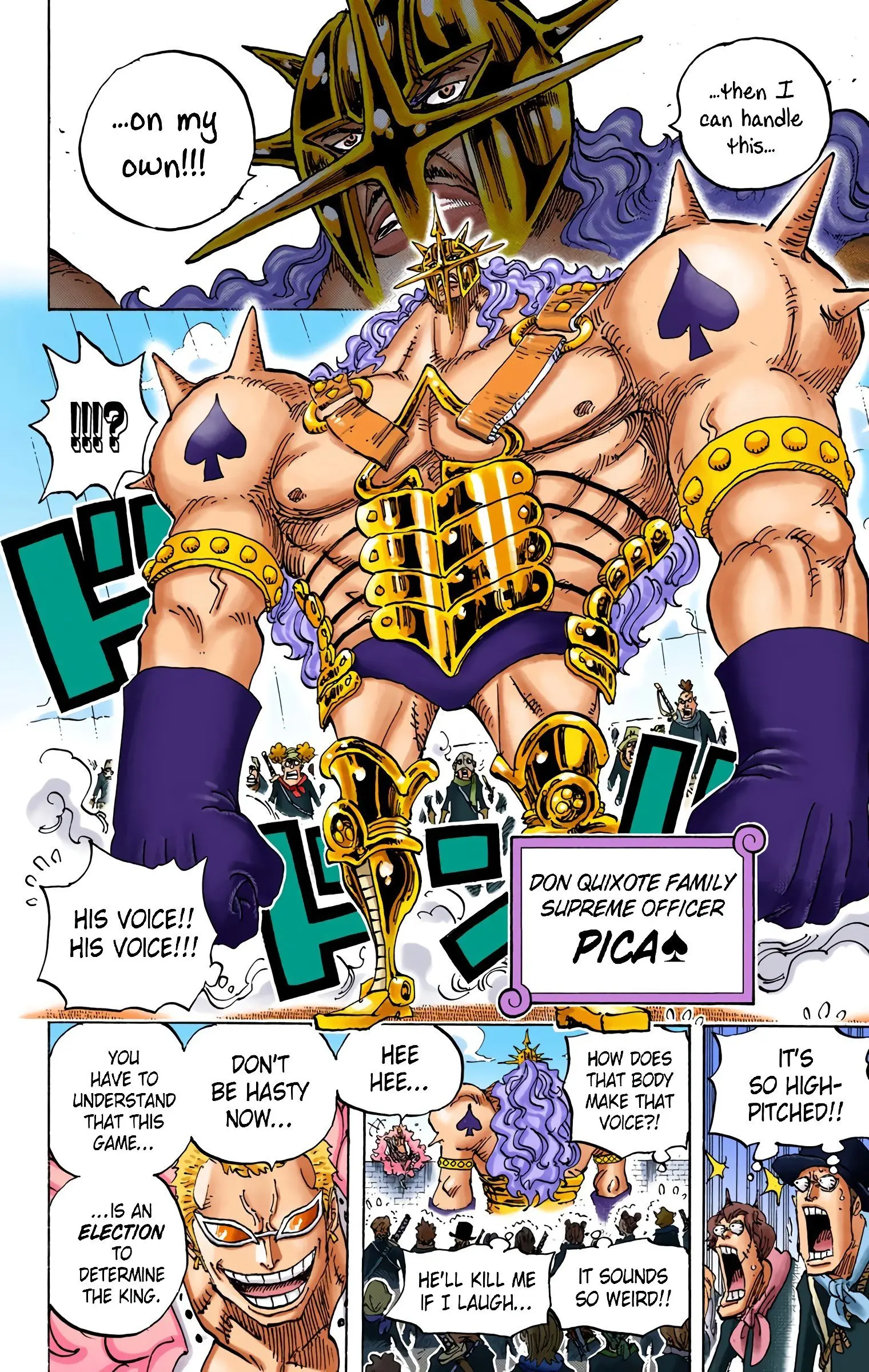 One Piece Colored, chapter 747, page 7