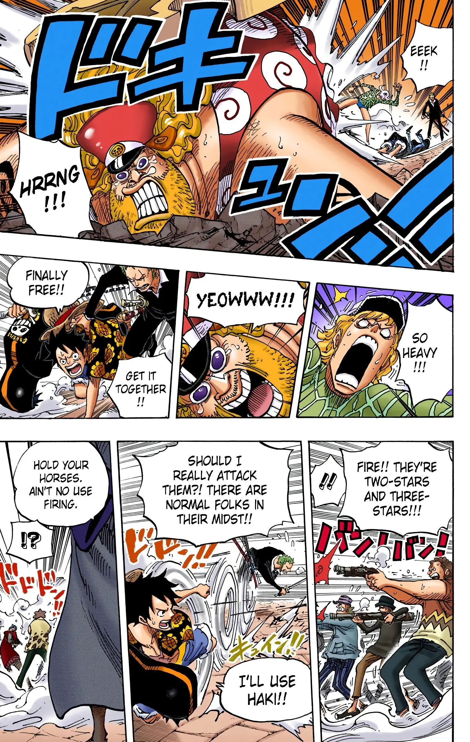 One Piece Colored, chapter 747, page 14