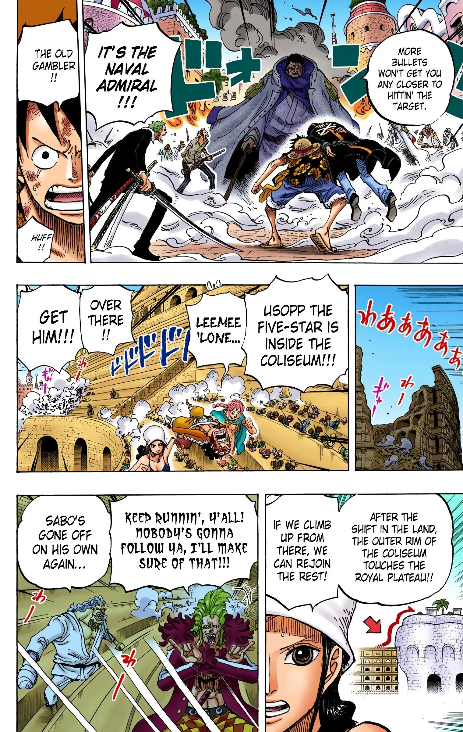 One Piece Colored, chapter 747, page 15