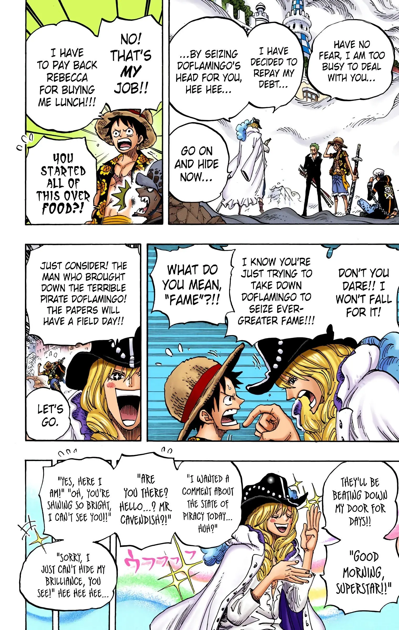 One Piece Colored, chapter 748, page 7
