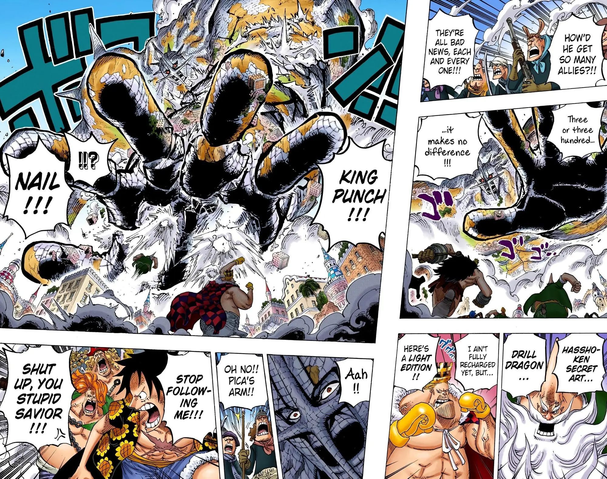 One Piece Colored, chapter 748, page 14