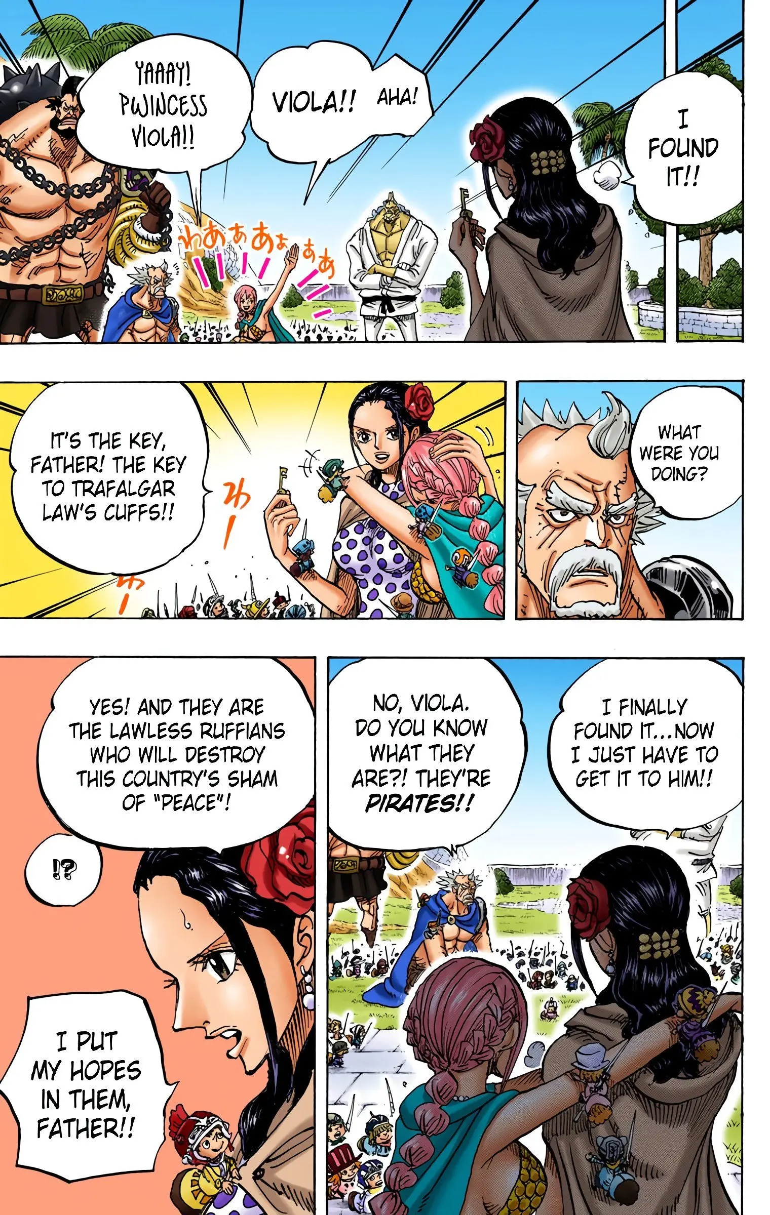 One Piece Colored, chapter 750, page 8
