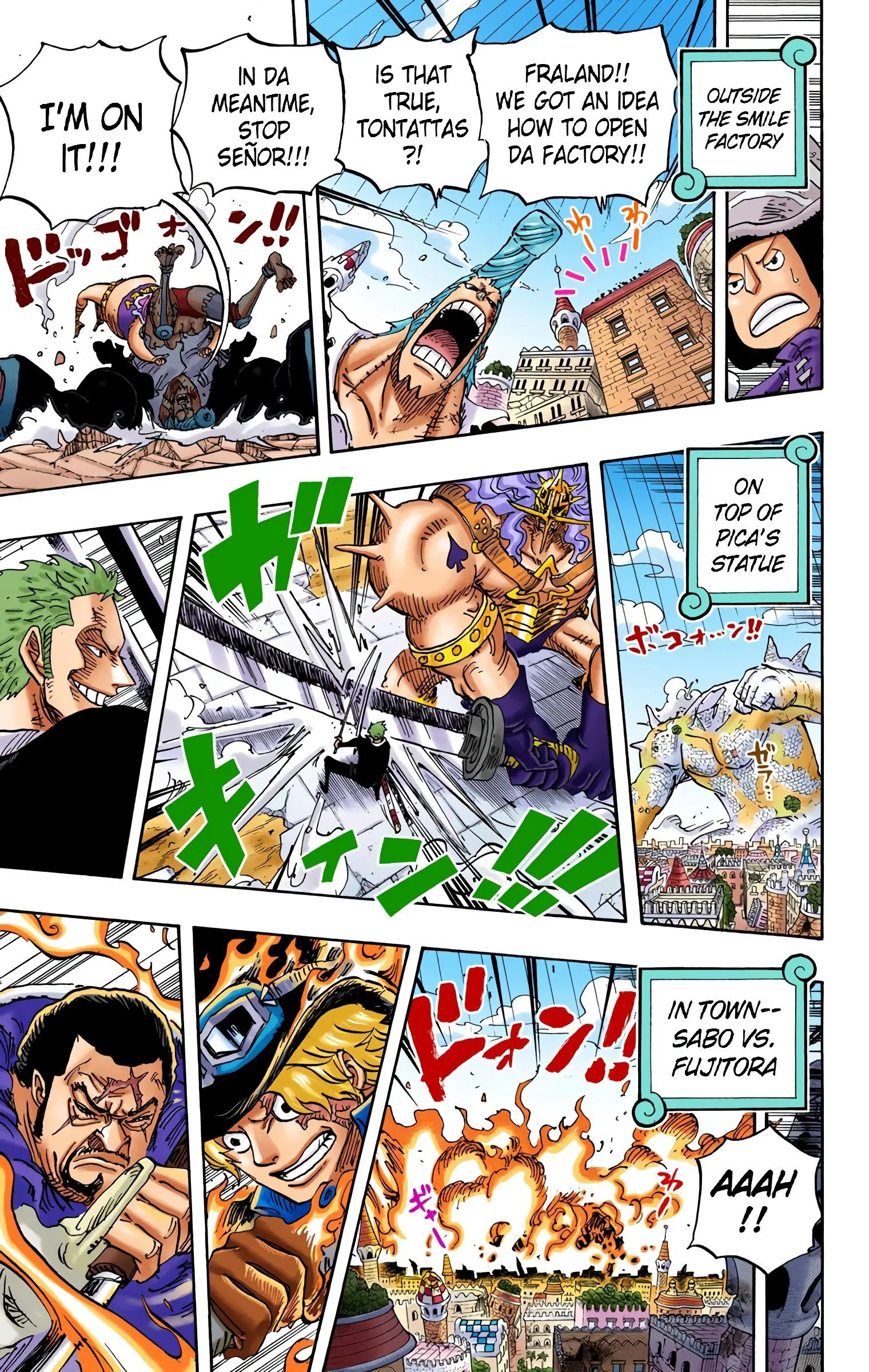 One Piece Colored, chapter 752, page 14