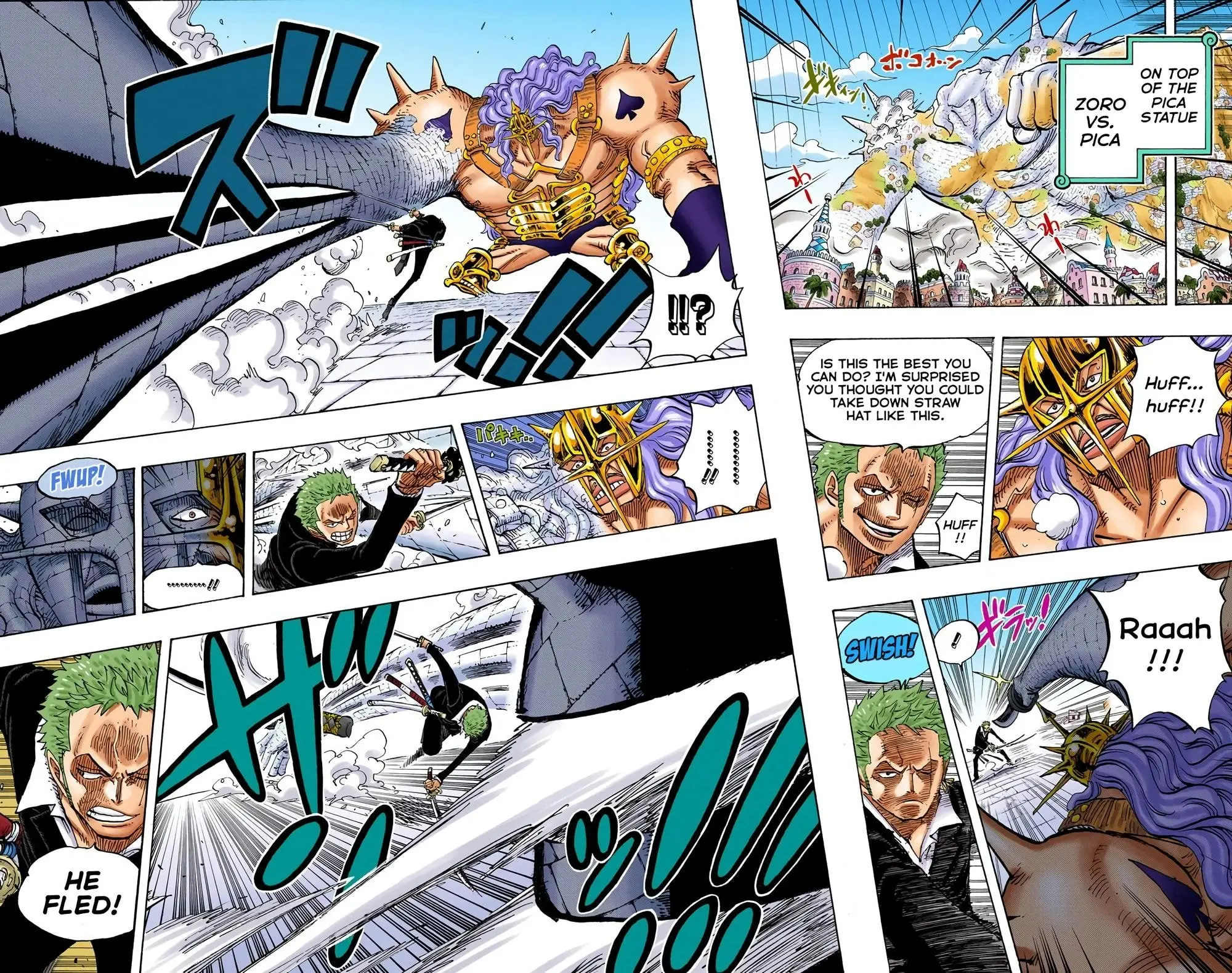 One Piece Colored, chapter 754, page 12