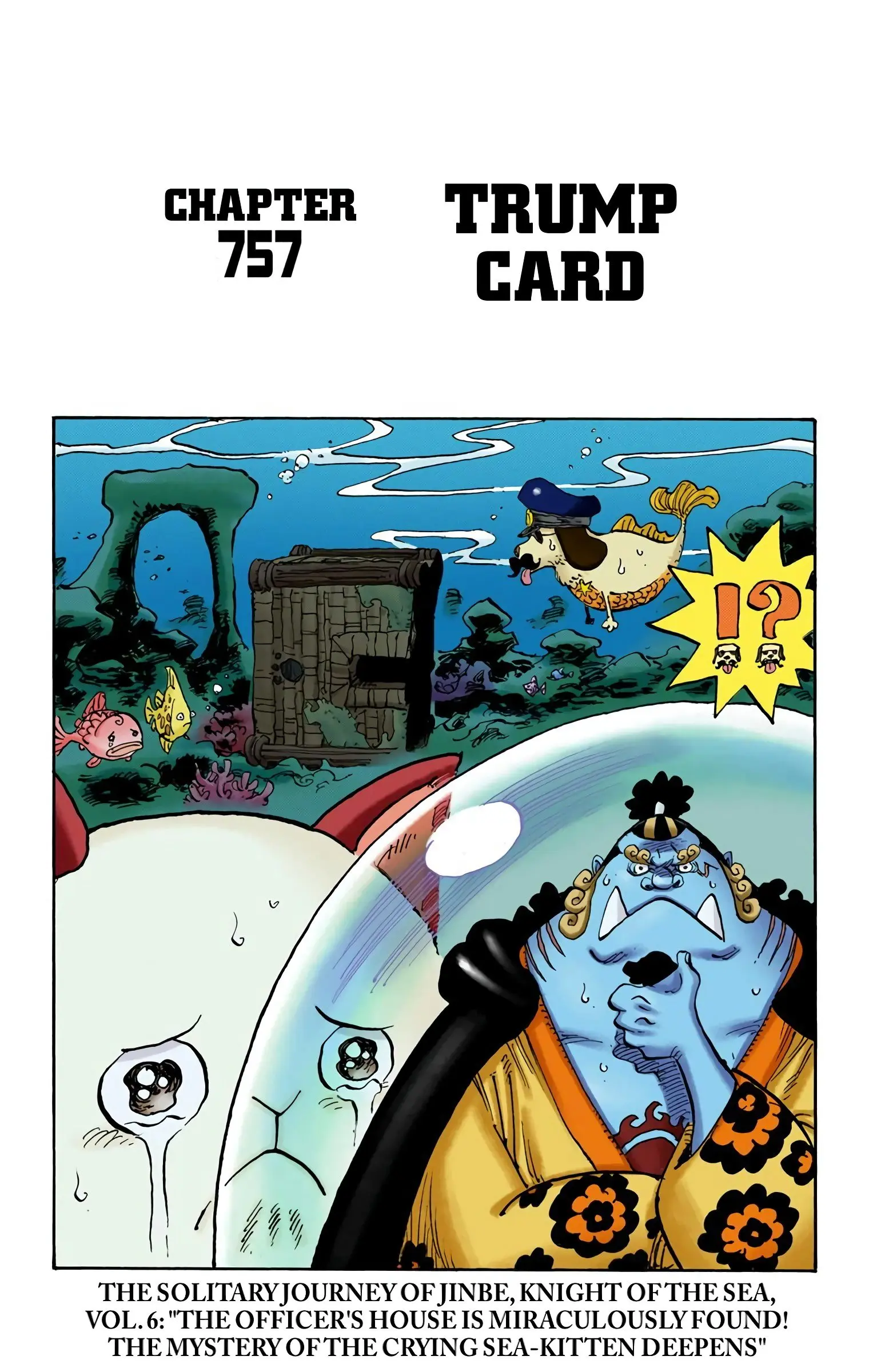 One Piece Colored, chapter 757, page 1