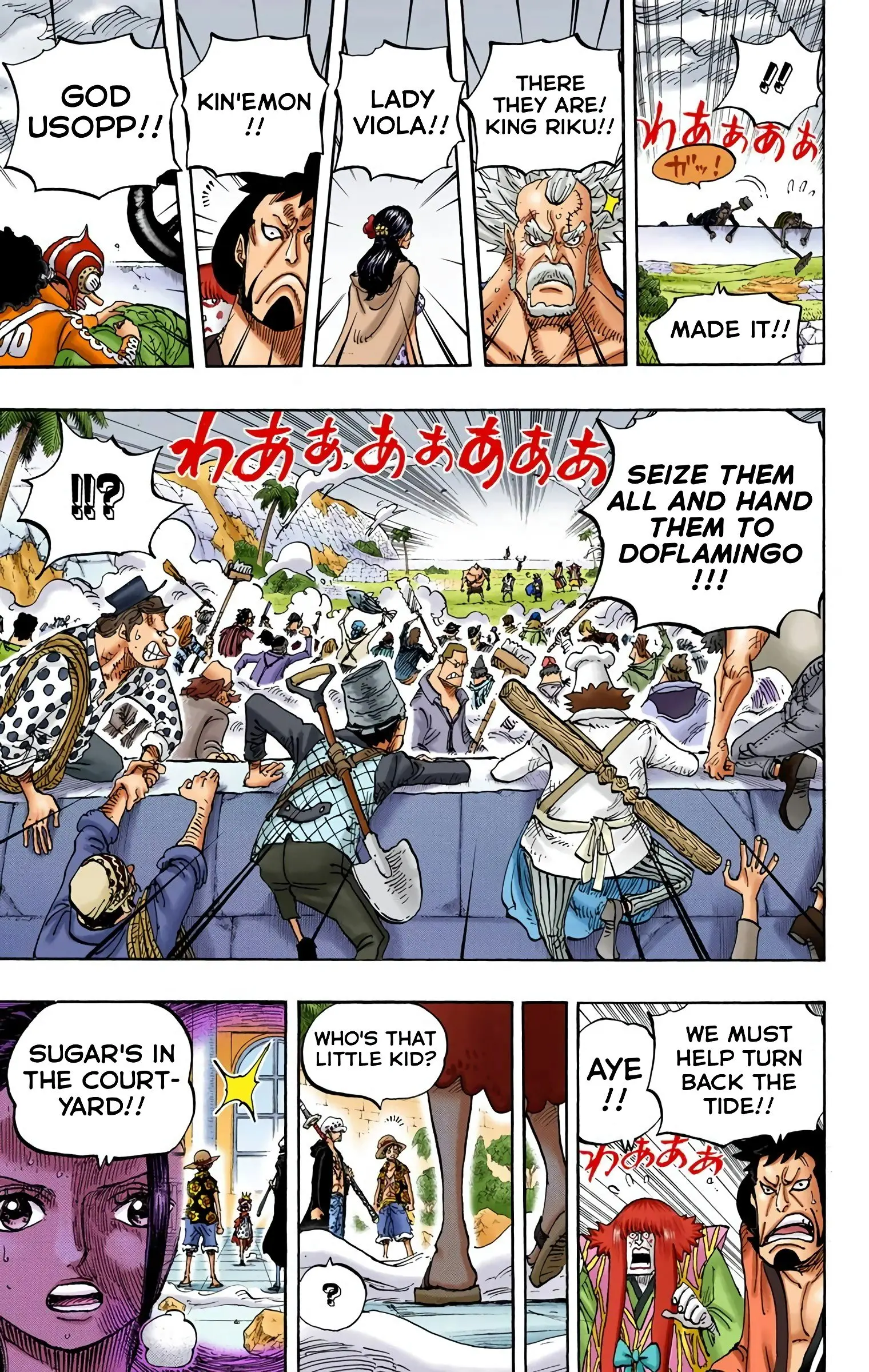 One Piece Colored, chapter 758, page 9