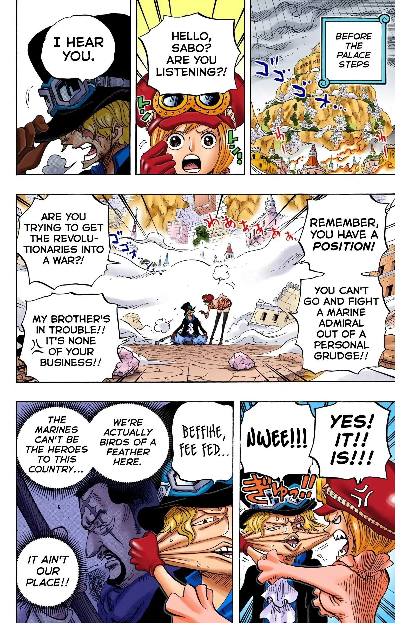 One Piece Colored, chapter 760, page 2