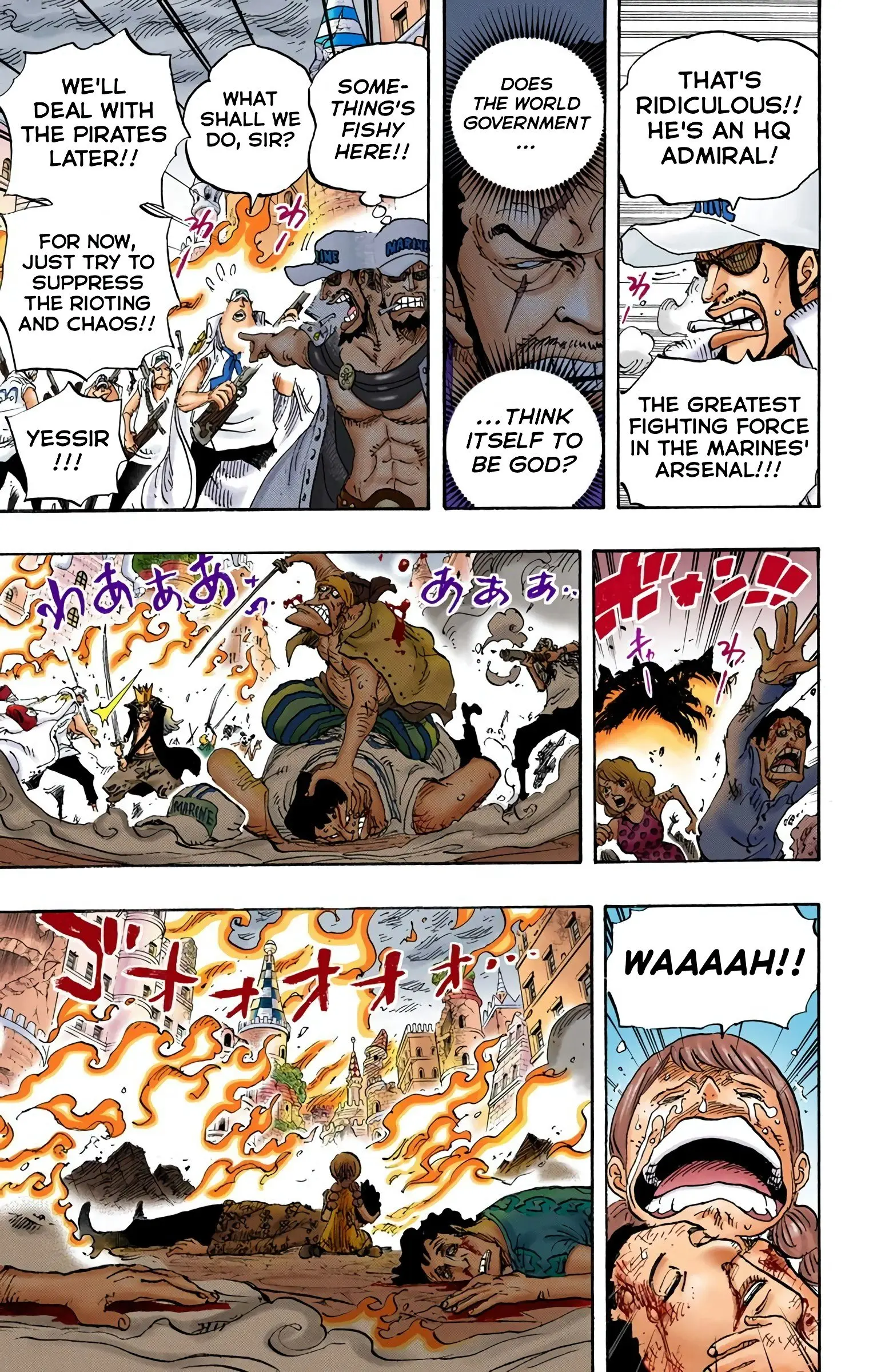 One Piece Colored, chapter 761, page 3