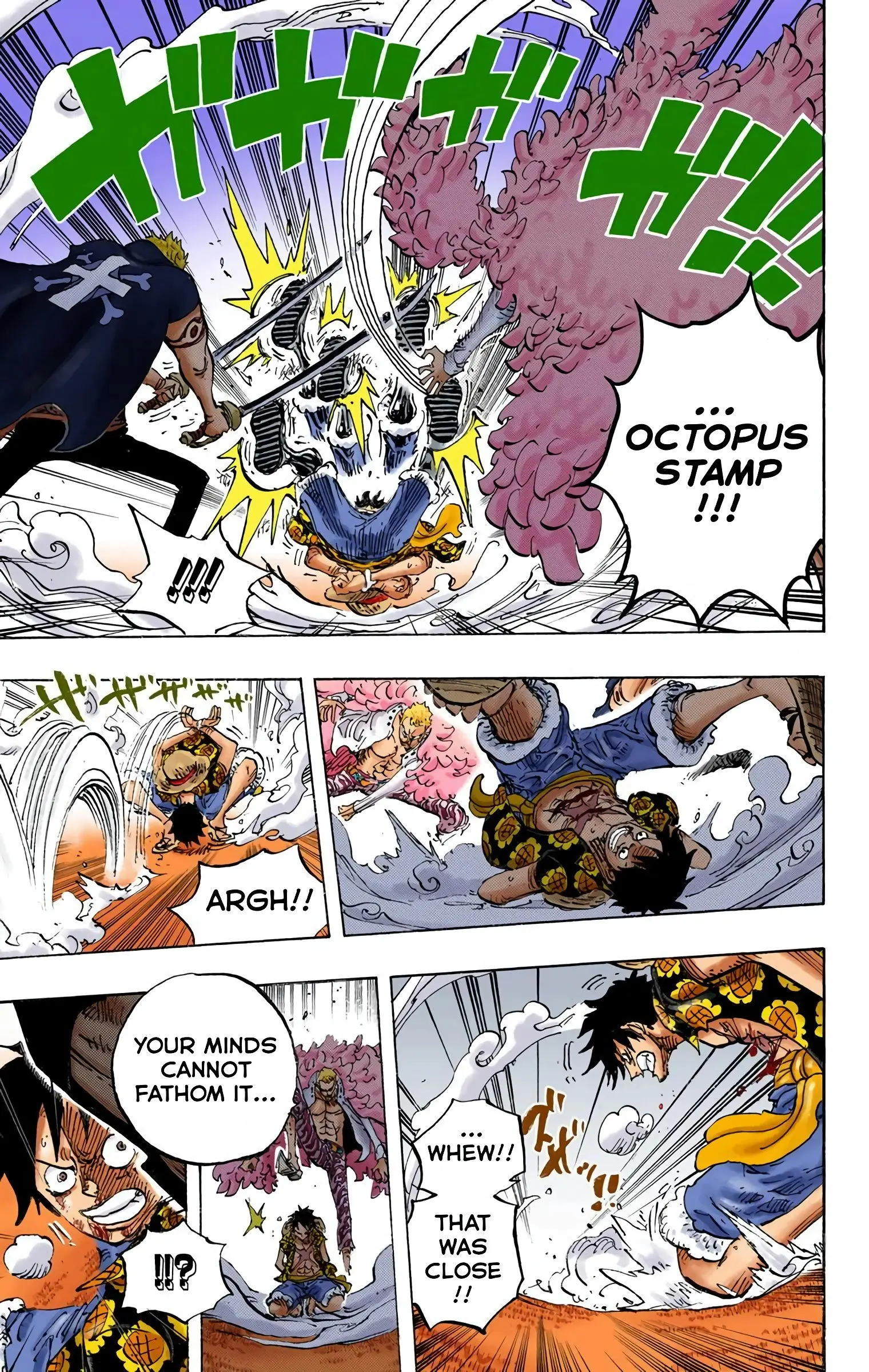 One Piece Colored, chapter 761, page 5