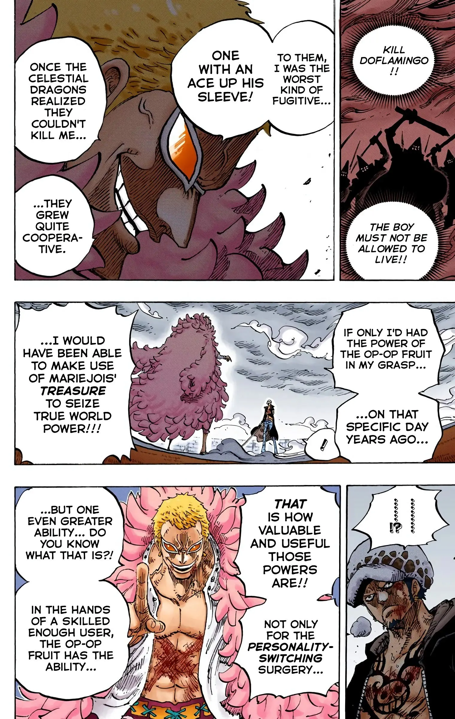 One Piece Colored, chapter 761, page 8