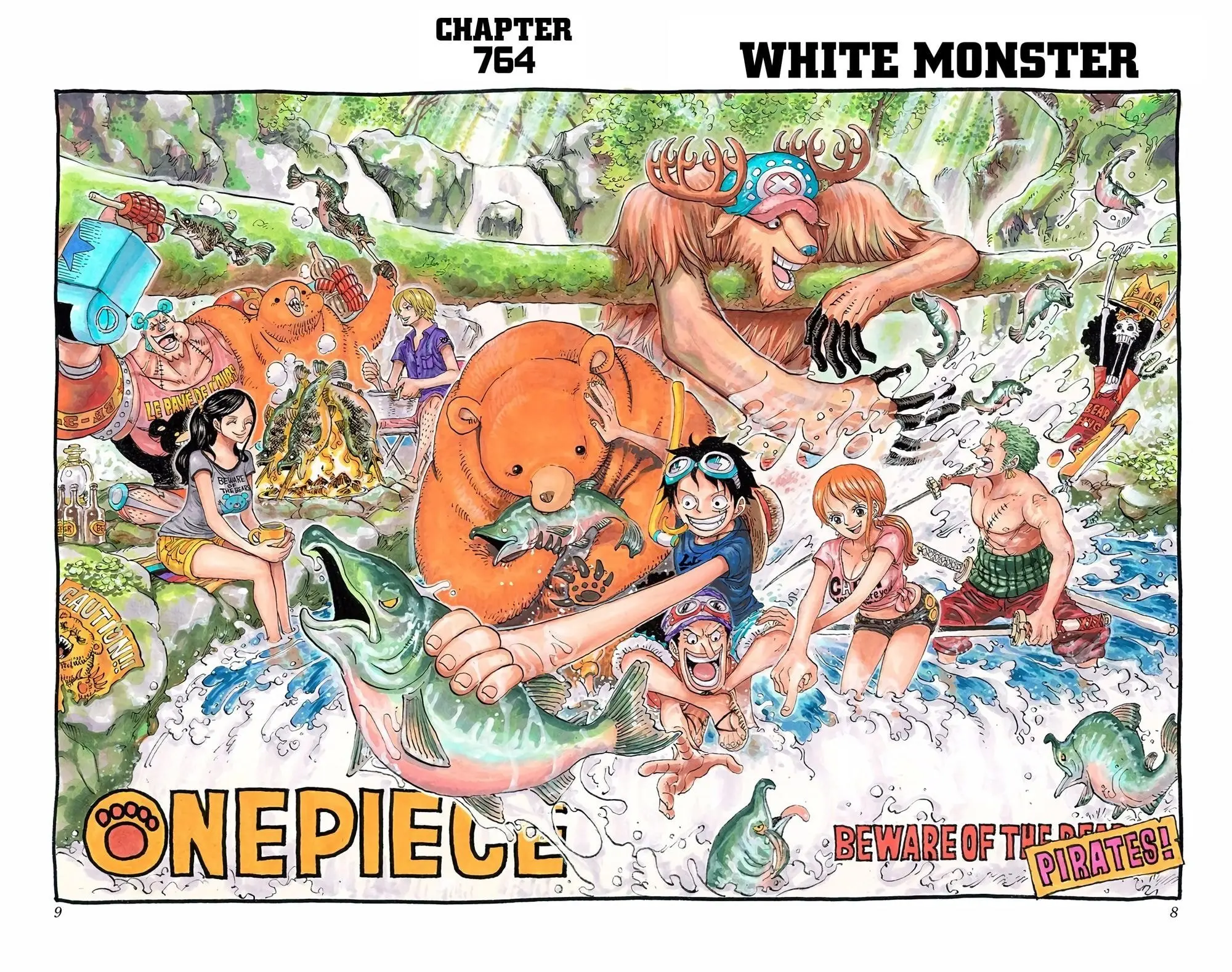 One Piece Colored, chapter 764, page 8
