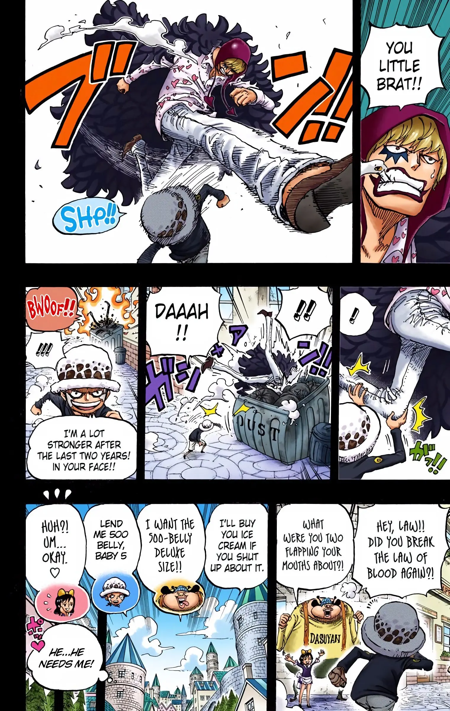 One Piece Colored, chapter 764, page 17