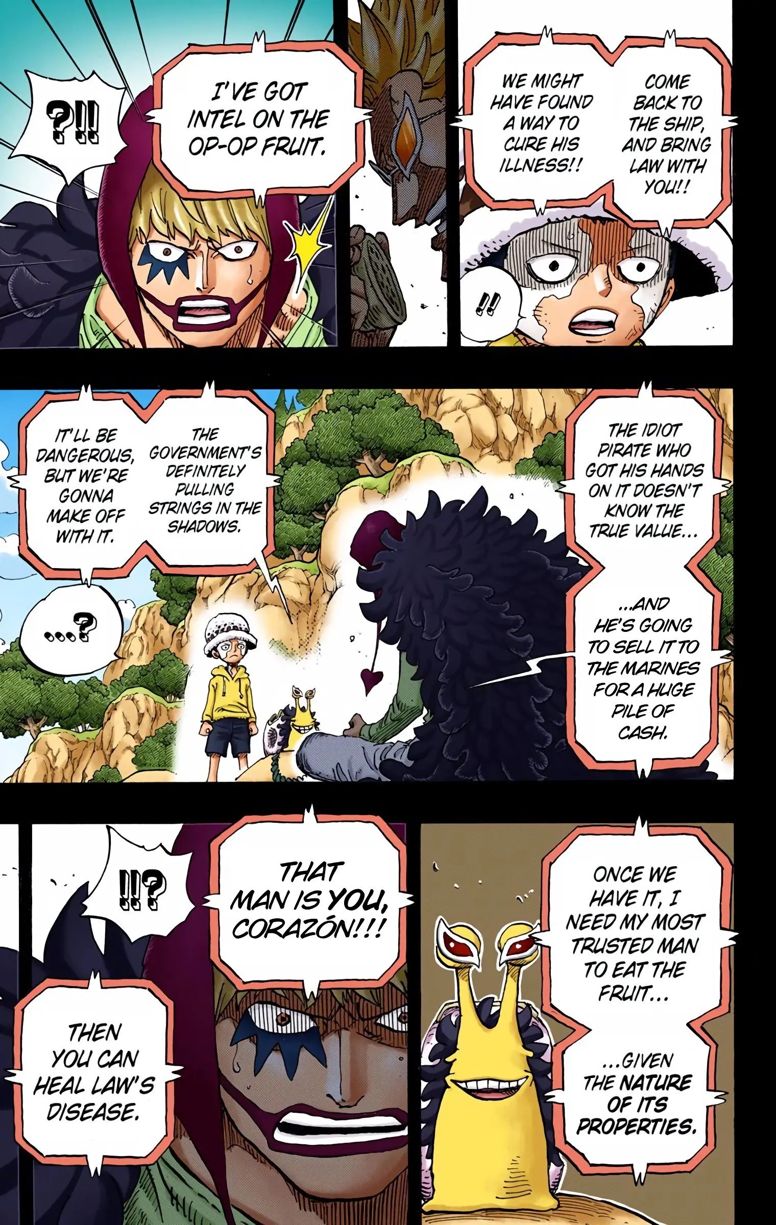 One Piece Colored, chapter 765, page 3