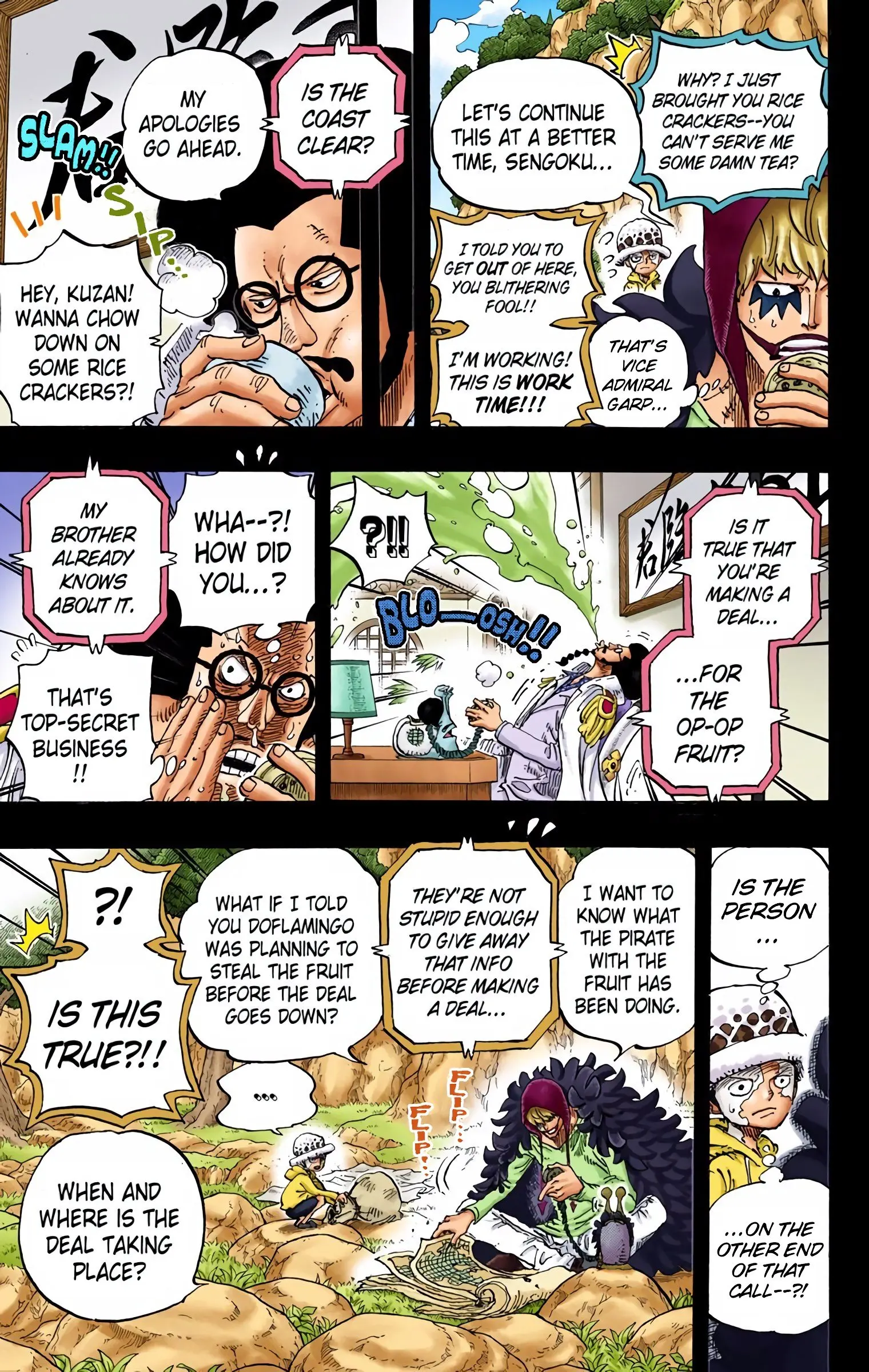 One Piece Colored, chapter 765, page 7