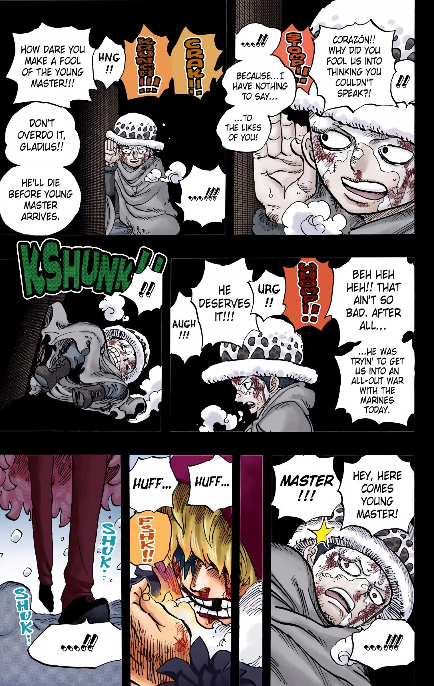 One Piece Colored, chapter 767, page 7