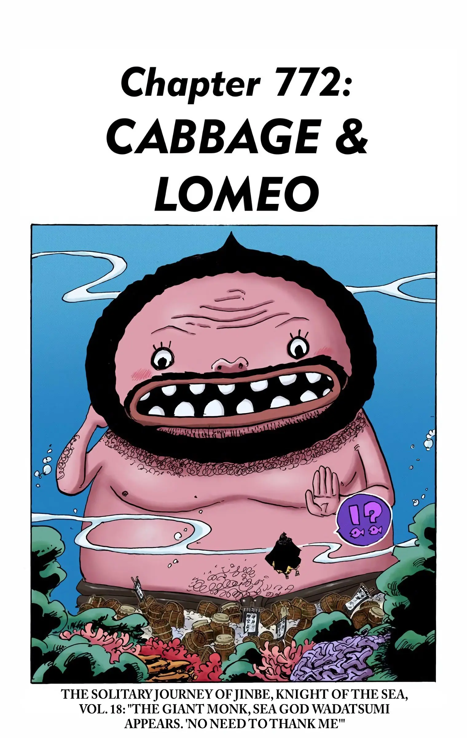 One Piece Colored, chapter 772, page 1