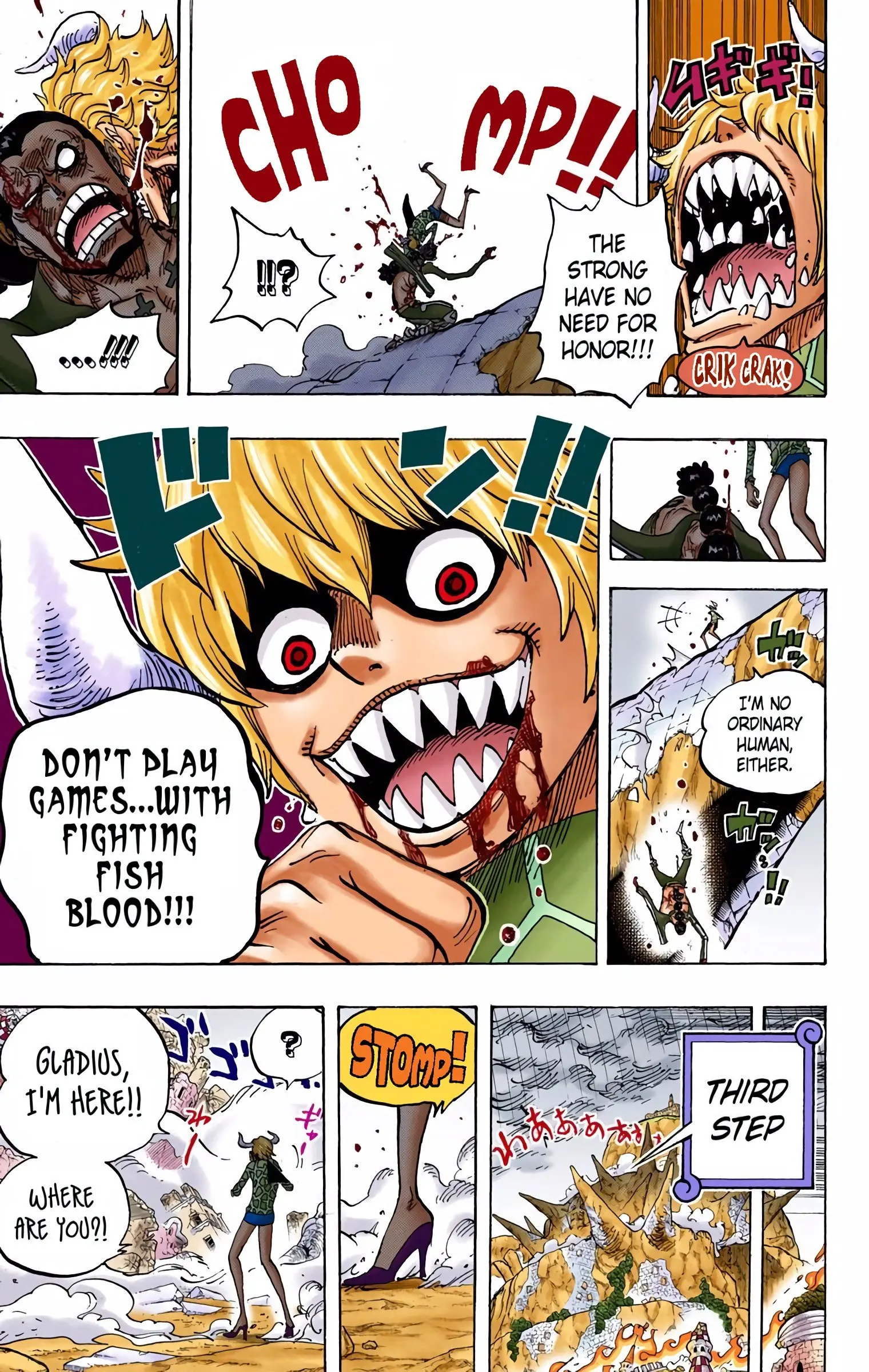 One Piece Colored, chapter 772, page 14