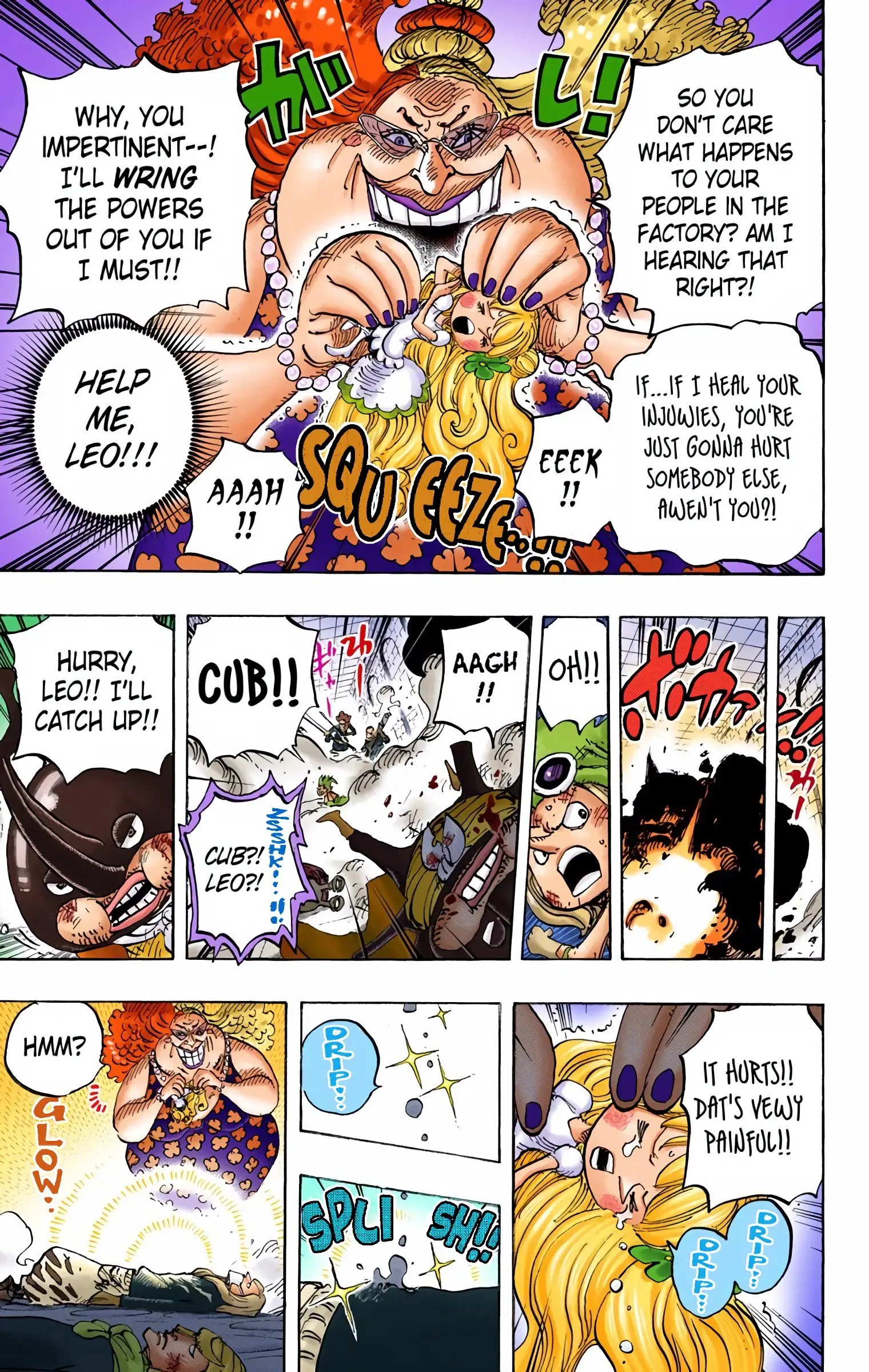 One Piece Colored, chapter 774, page 8