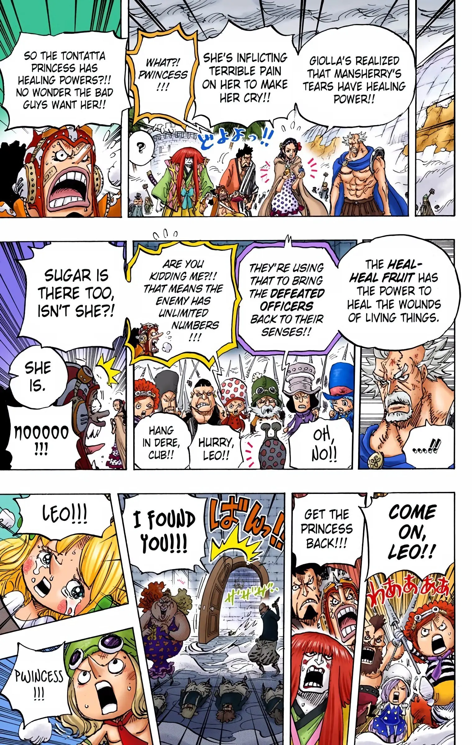 One Piece Colored, chapter 774, page 10